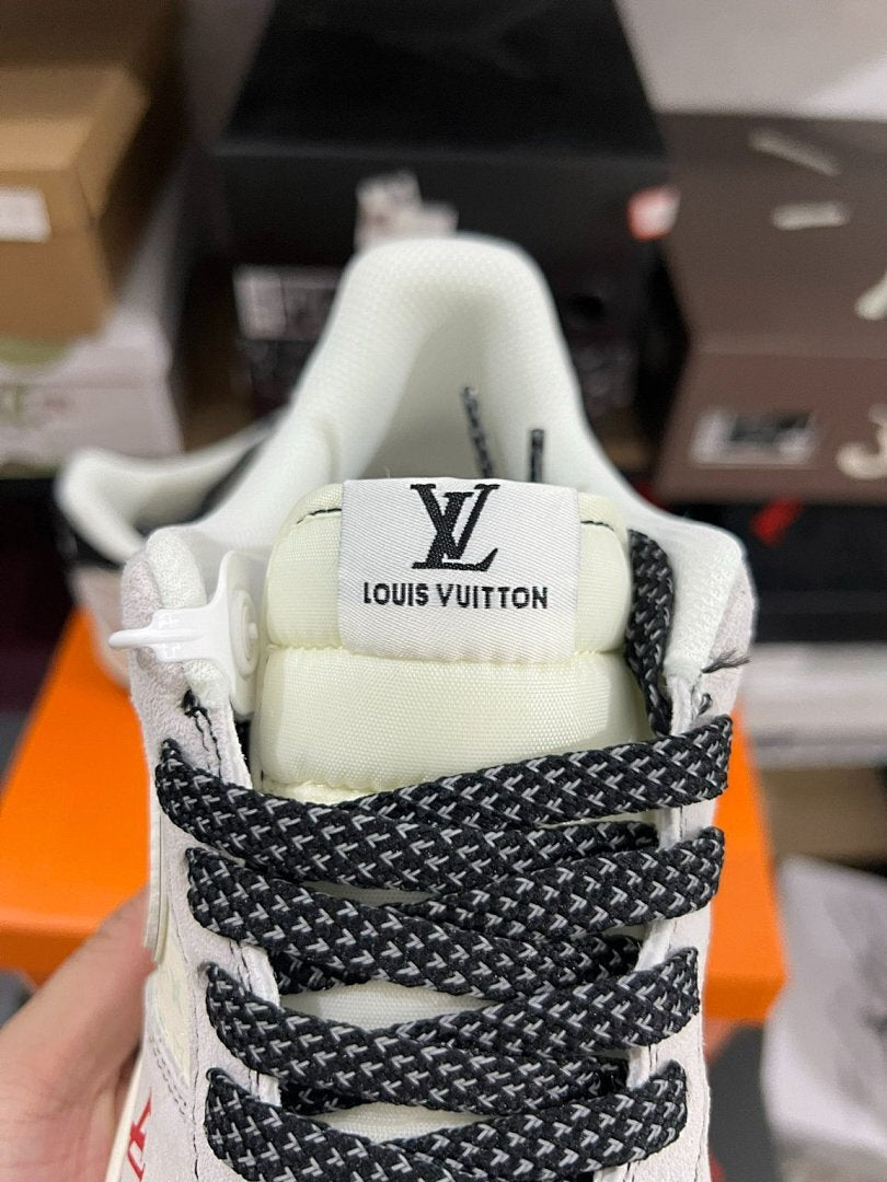 Louis Vuitton Nike Air Force 1 Low Virgil Abloh White Monogram N190 Sneakers Shoes