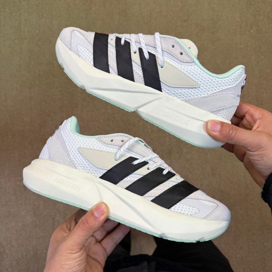Adidas X_PLRBOOST Cloud White Core Black Pulse Mint Lightstrike Men's Lifestyle Sneakers HP5382