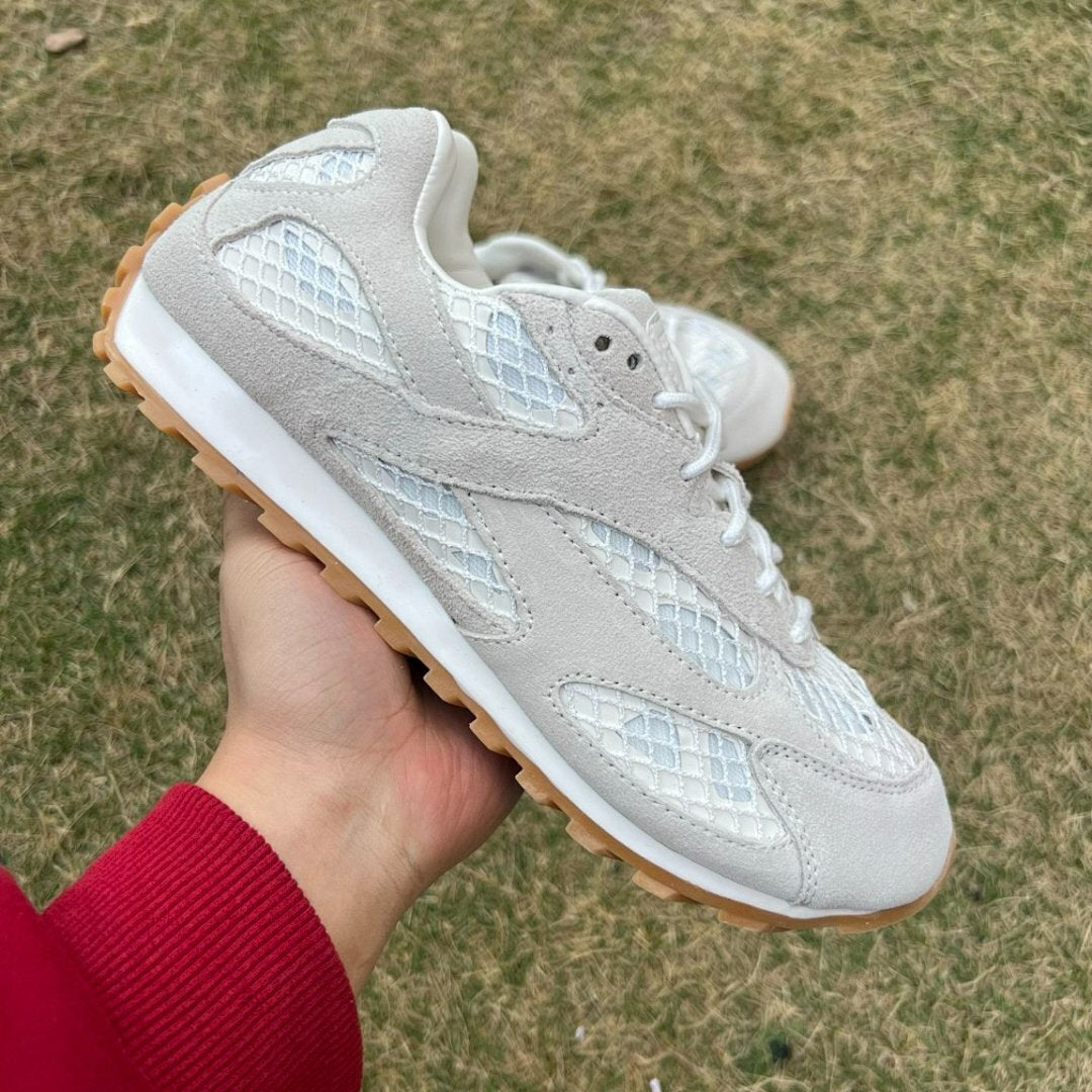 Reebok Premier Road Modern H06279 Stucco Light Grey White Gum Sole Running Lifestyle Sneakers