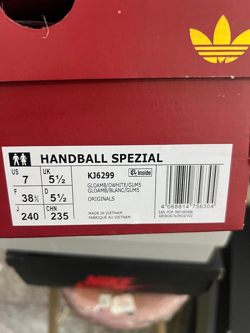 Adidas Handball Spezial Scarlet Cloud White Gum HP6695 Sneakers