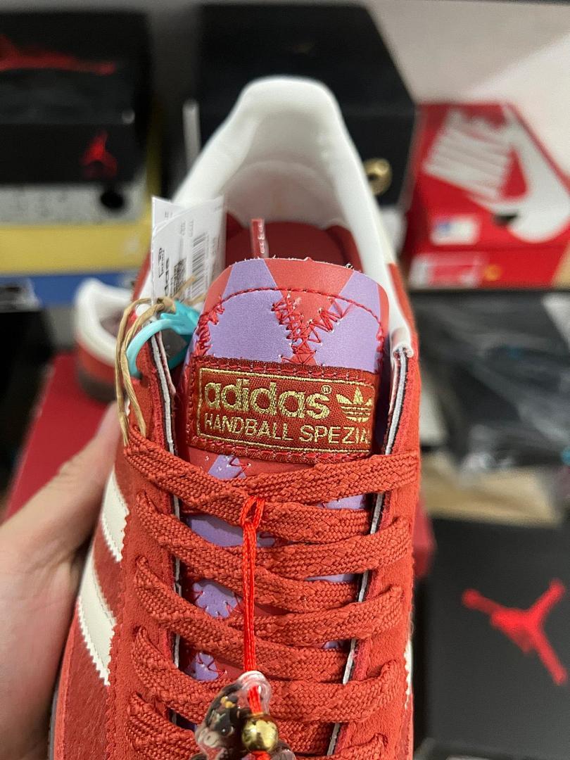 Adidas Handball Spezial Scarlet Cloud White Gum HP6695 Sneakers