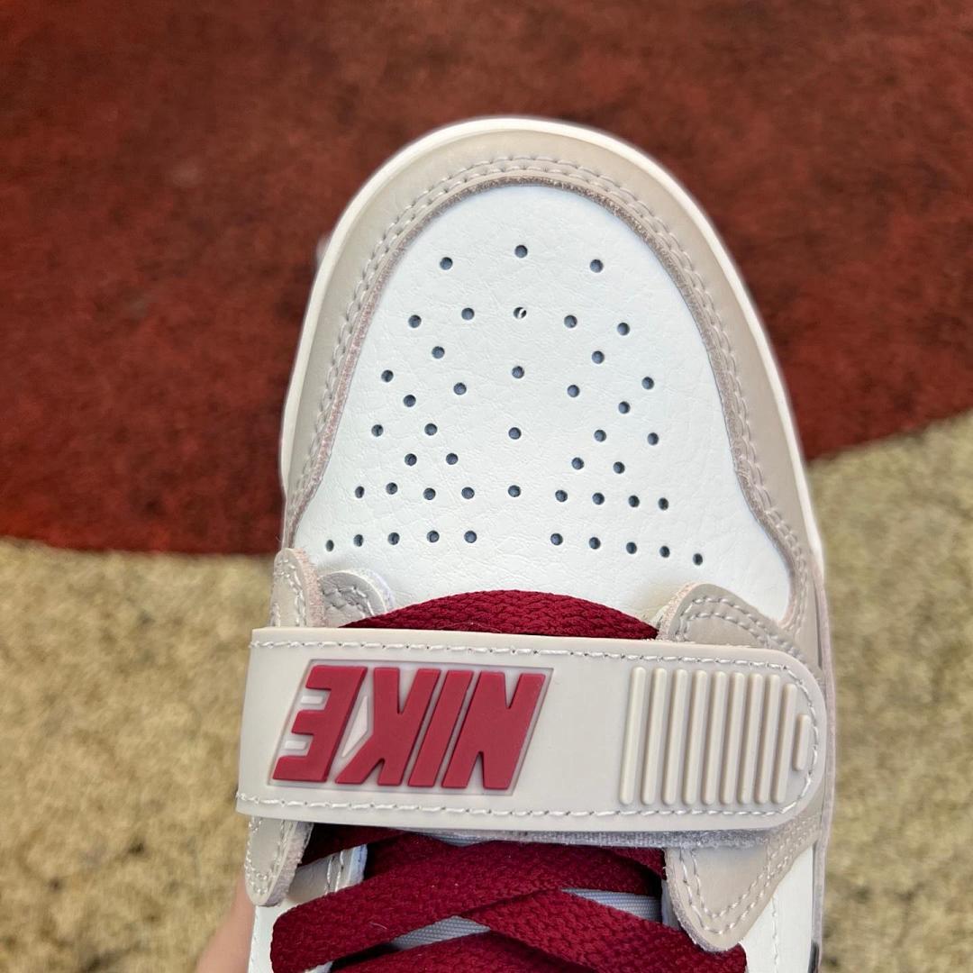 Nike Jordan Legacy 312 Low Cacao Wow Pecan Bordeaux Sail Mens Sneakers Shoes CD7069-200 Mid-Strap Retro Design