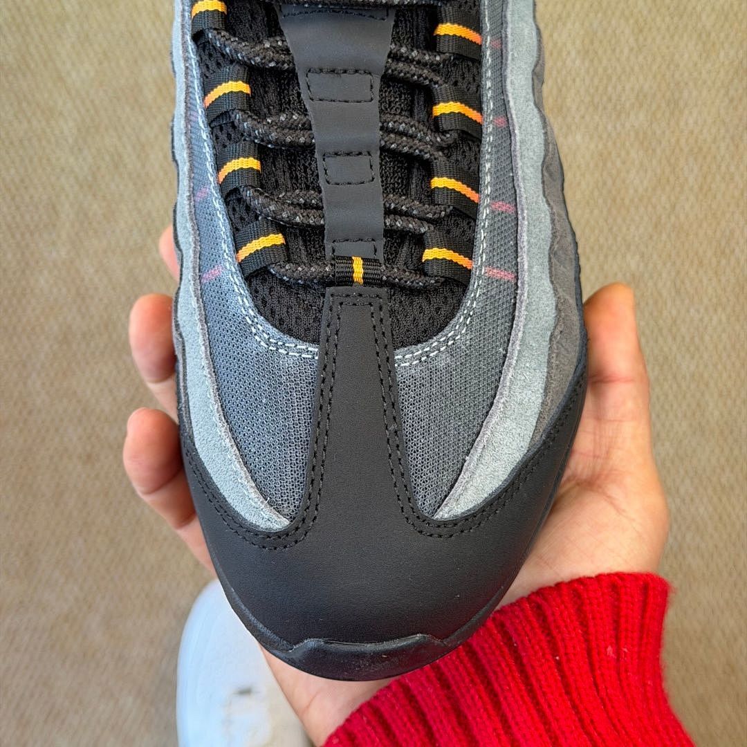 Nike Air Max 95 Black Voltage Purple Opti Yellow Pink Blast Grey Sneakers CT1890-001