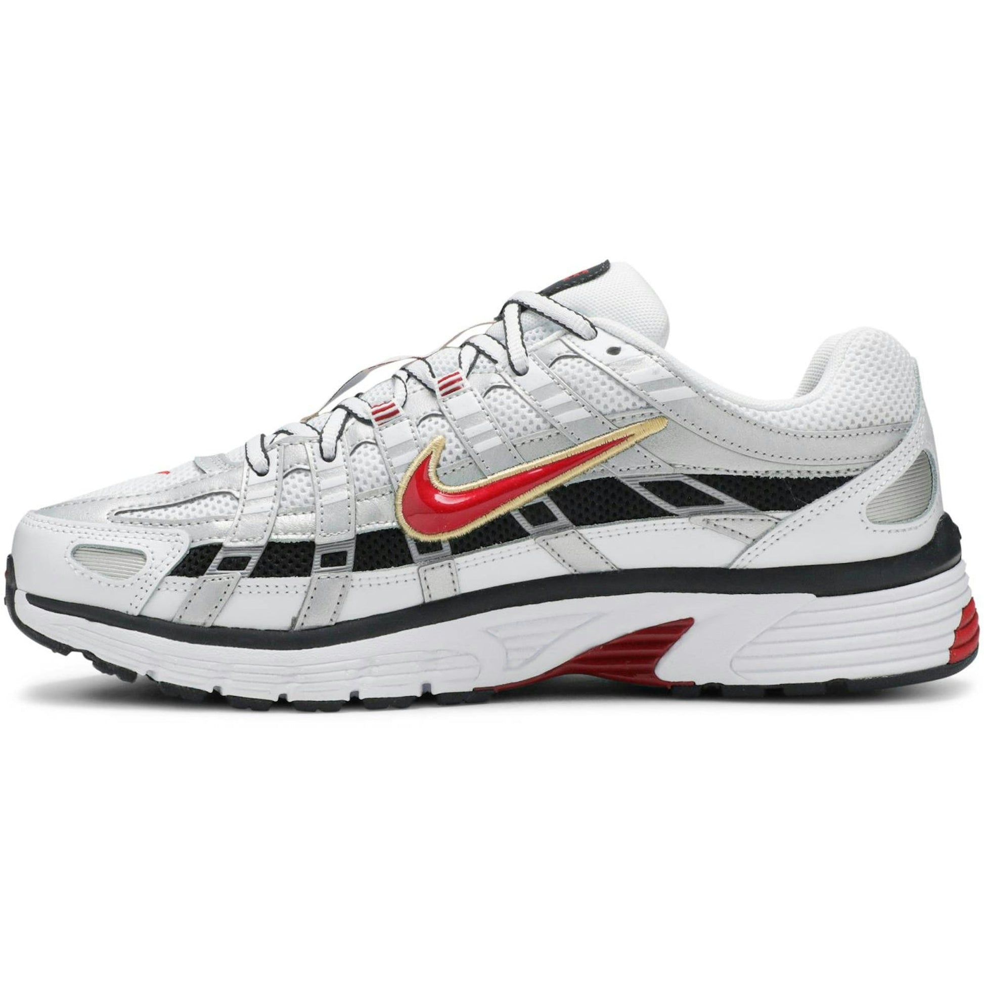 ( Women ) Nike P-6000 CNPT Metallic Silver Red BV1021-101
