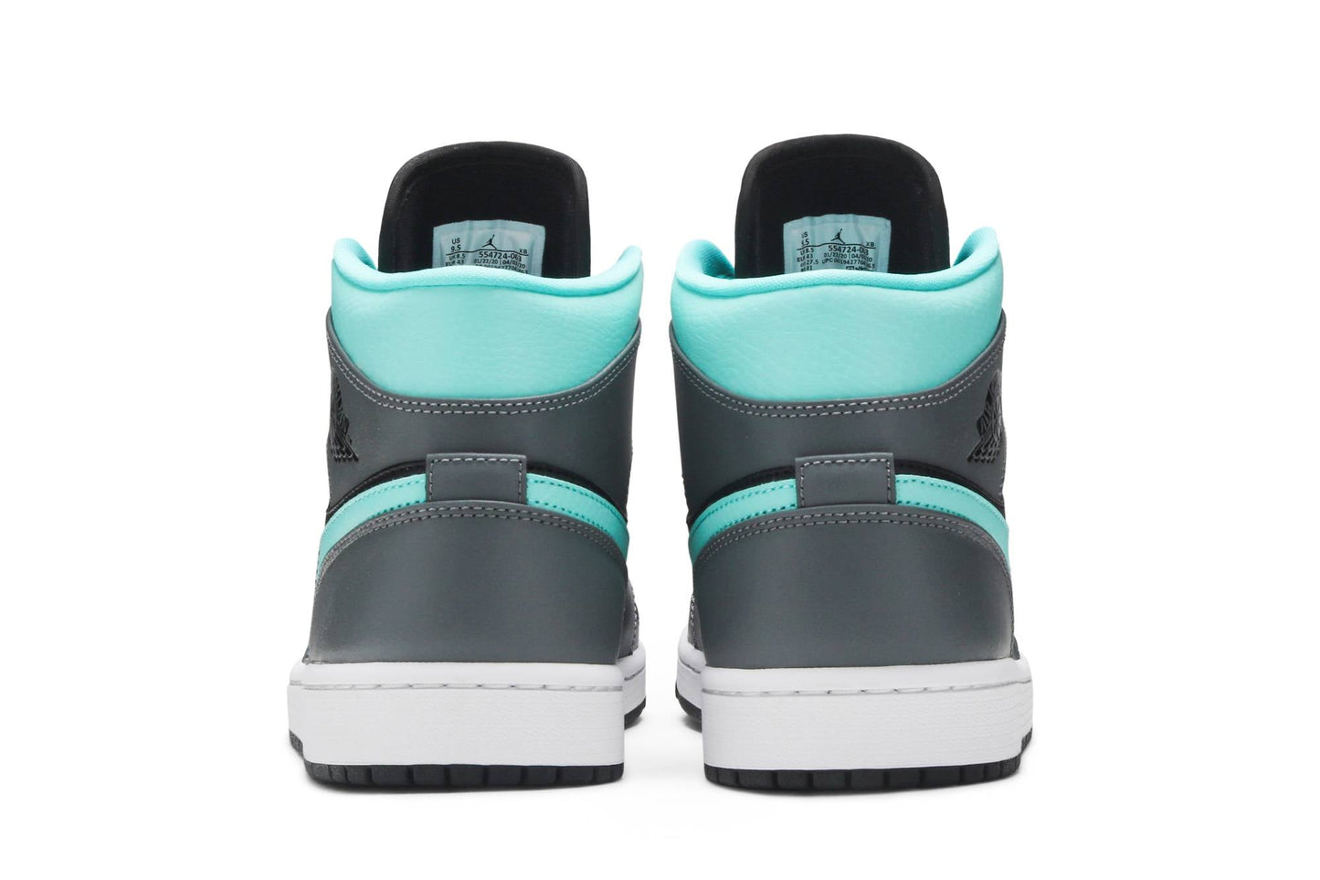 Air Jordan 1 Mid 'Grey Aqua' 554724-063
