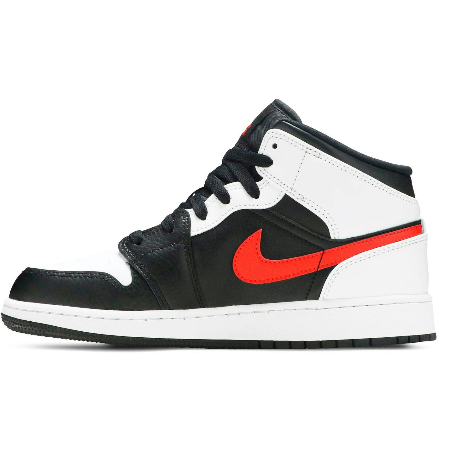 ( Grade School ) Air Jordan 1 Mid 'Chile Red' 554725-075