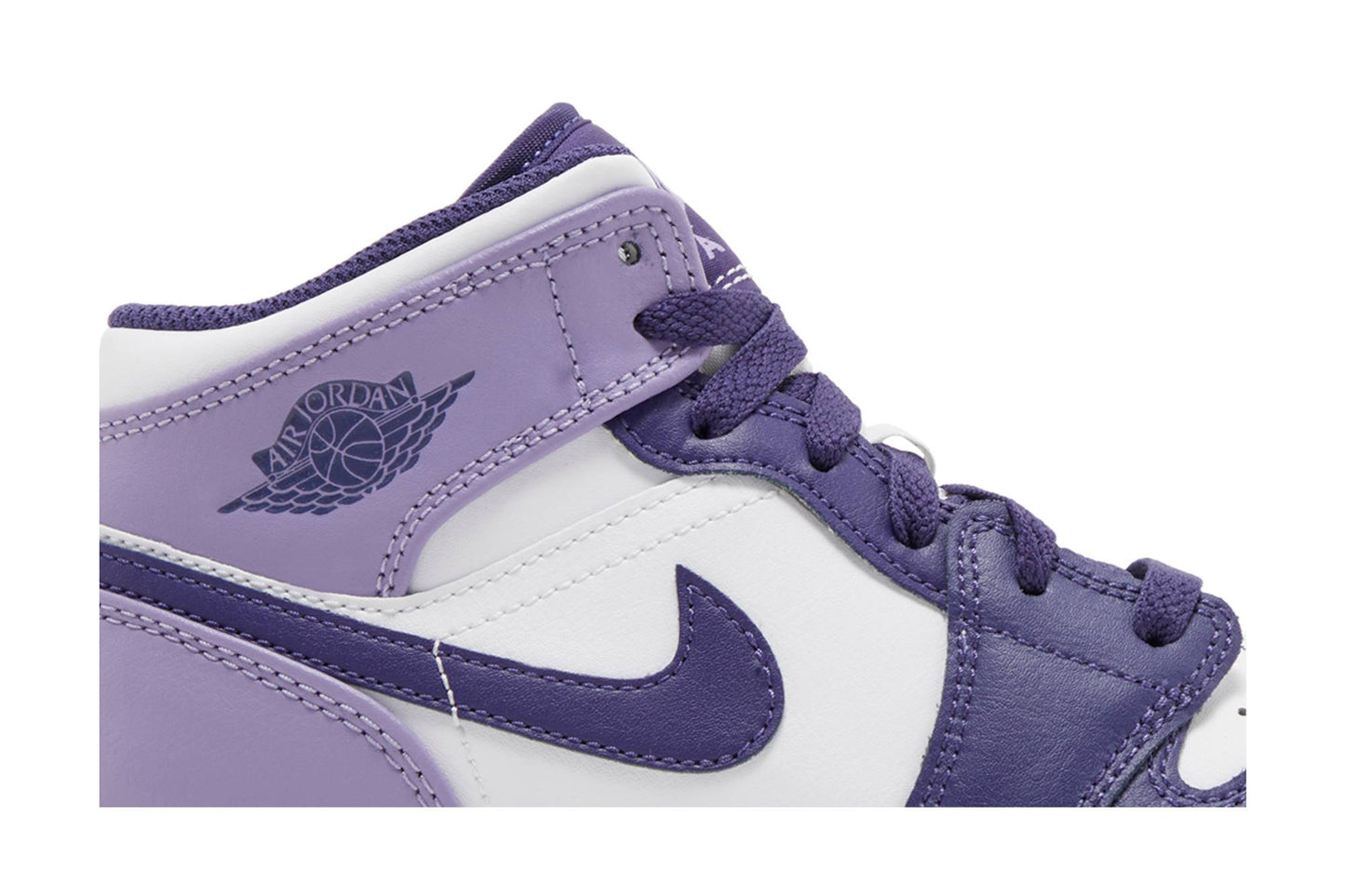 ( Grade School ) Air Jordan 1 Mid Sky J Purple DQ8423-515