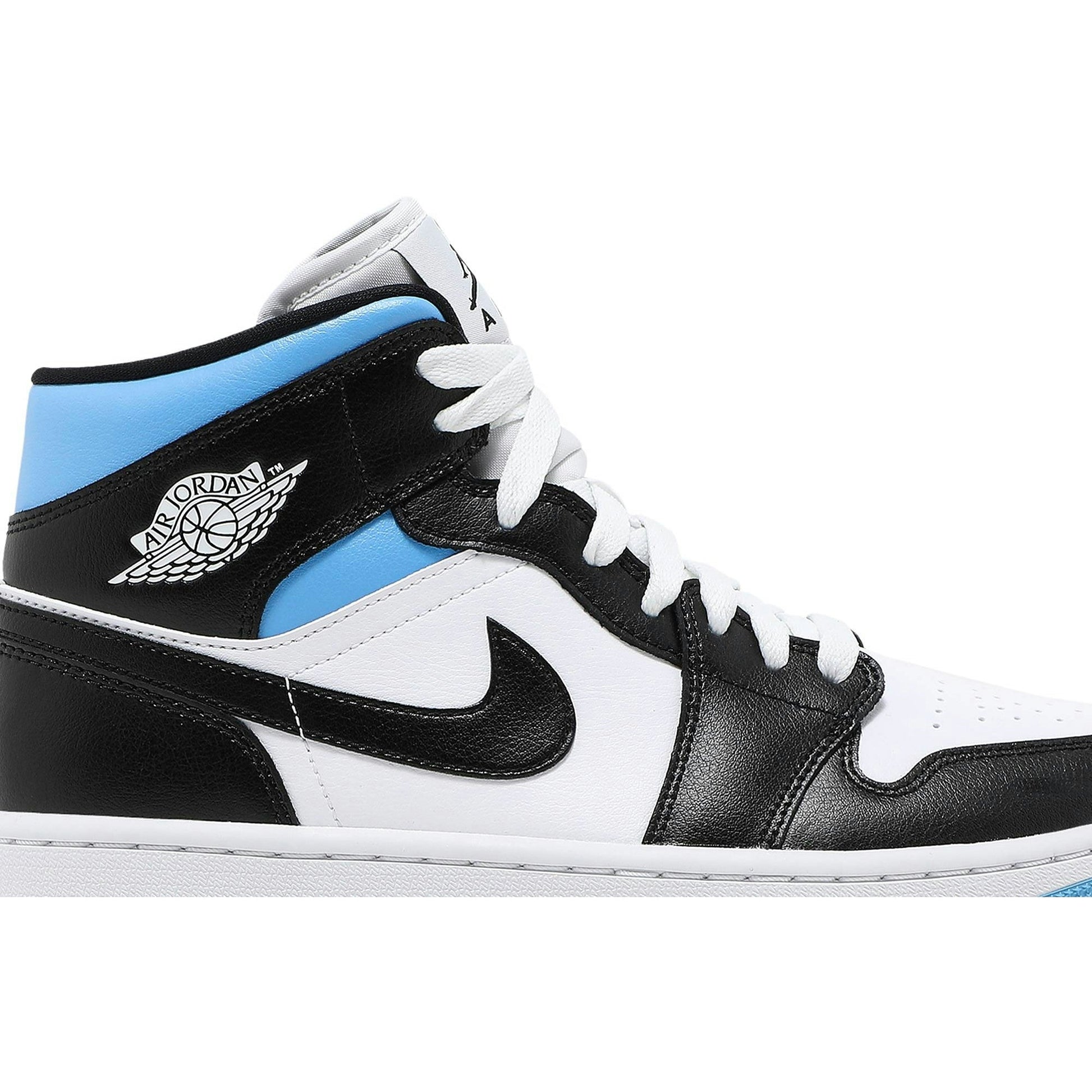 ( Women ) Air Jordan 1 Mid University Blue BQ6472-102