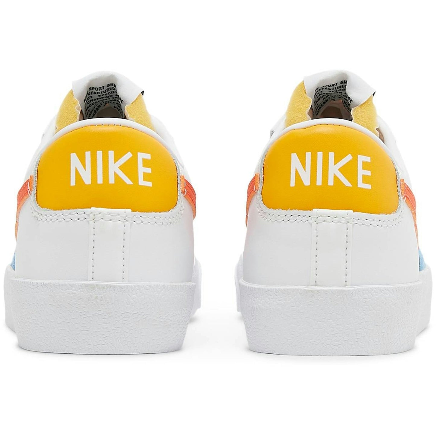 ( Women ) Nike Blazer Low '77 'White Orange' DC4769-105