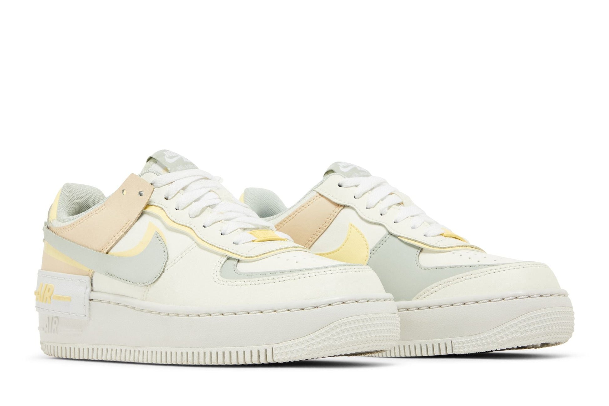 ( Women ) Nike Air Force 1 Shadow 'Pearl White Citron Tint' DR7883-101