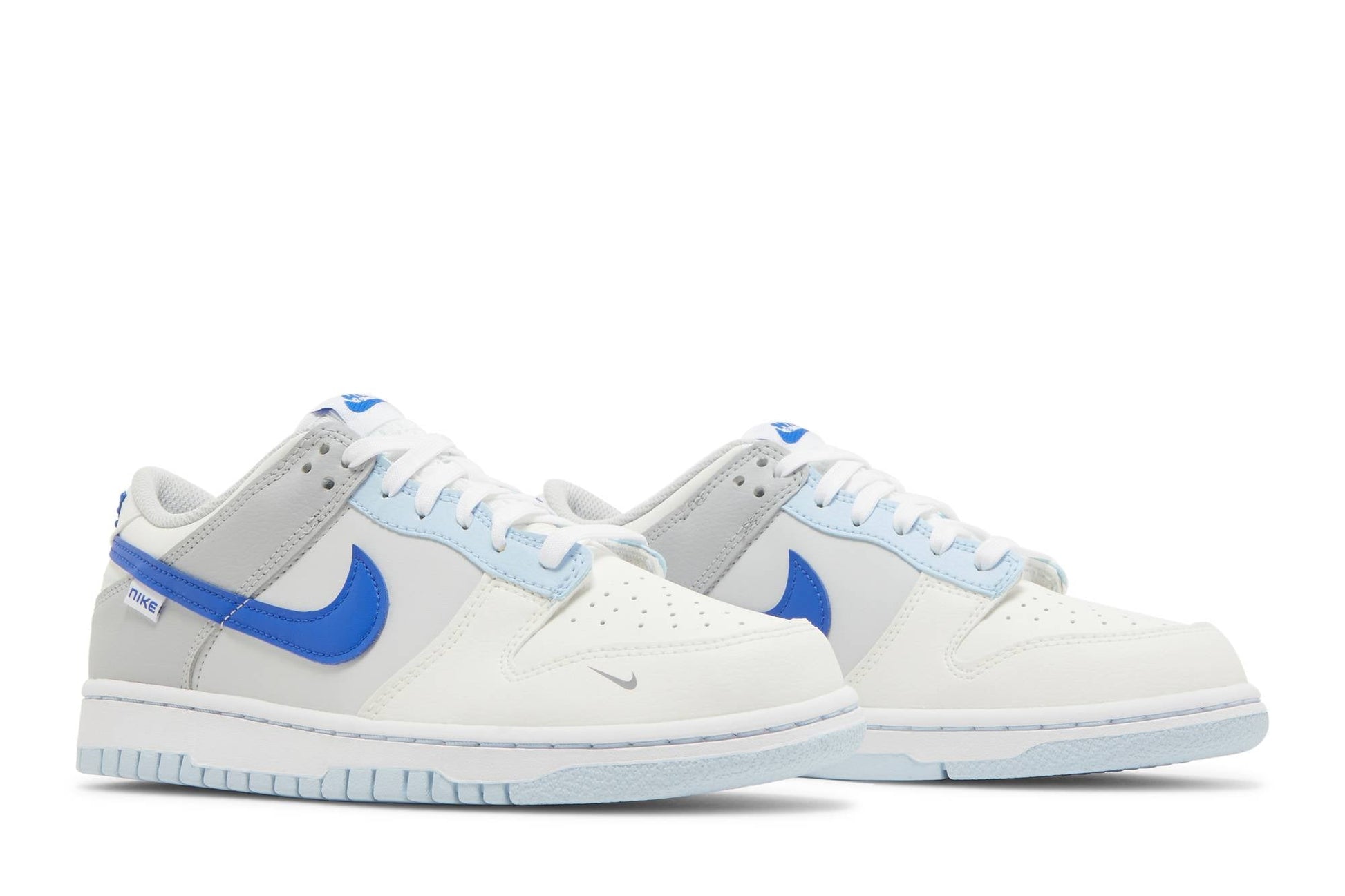 ( Grade School ) Nike Dunk Low 'Ivory Hyper Royal' FB1843-141