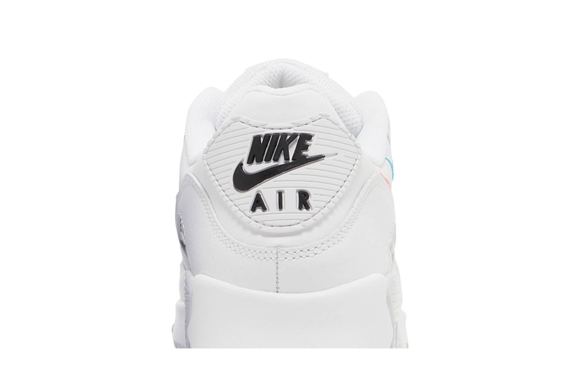 Nike Air Max 90 'Multi Swoosh – White Bright Crimson' FJ4223-100