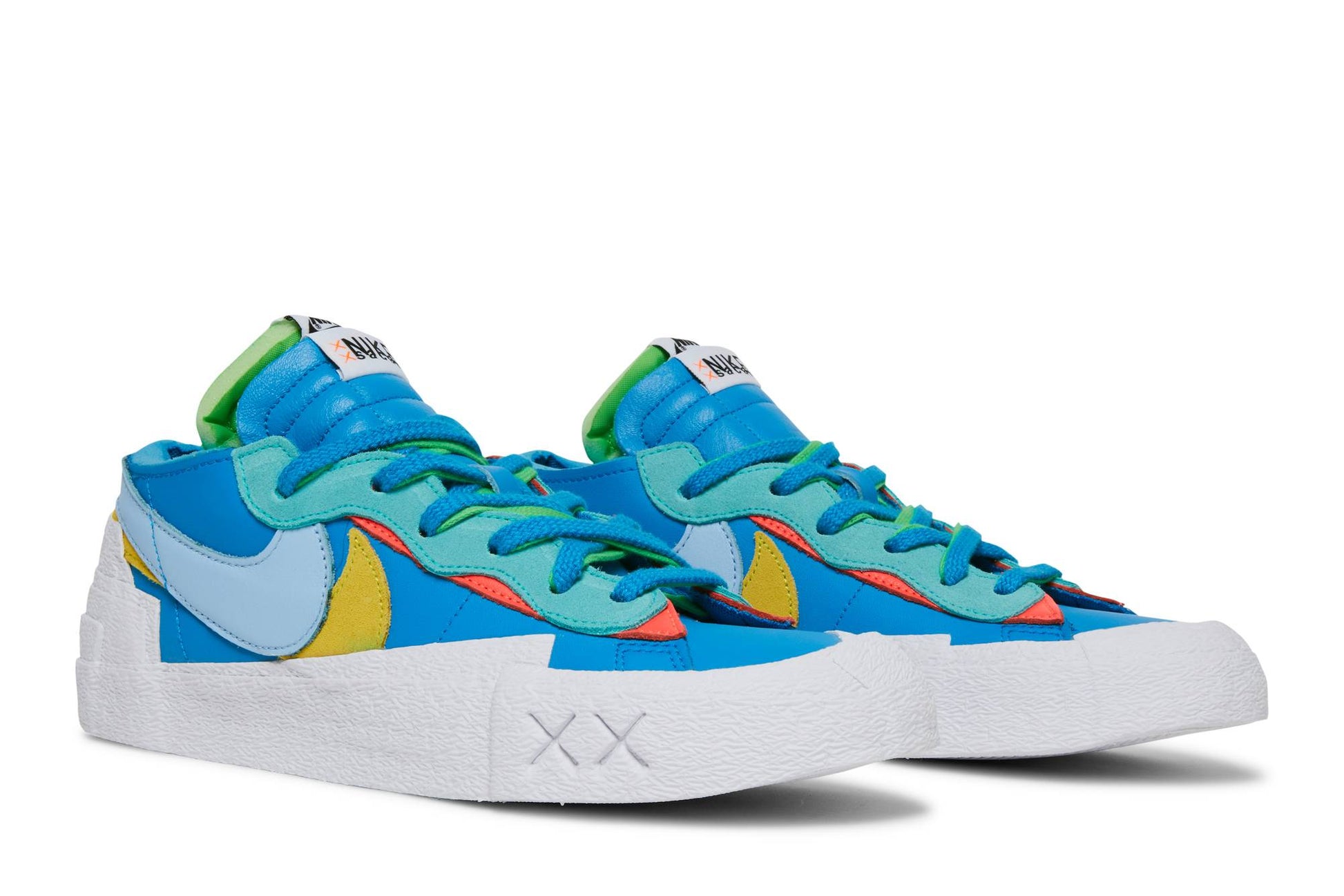 KAWS X Sacai X Nike Blazer Low Neptune Blue DM7901-400
