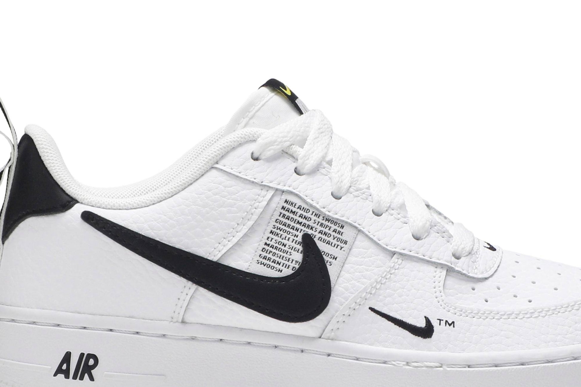 ( Grade School ) Nike Air Force 1 Low Utility White Black AR1708-100