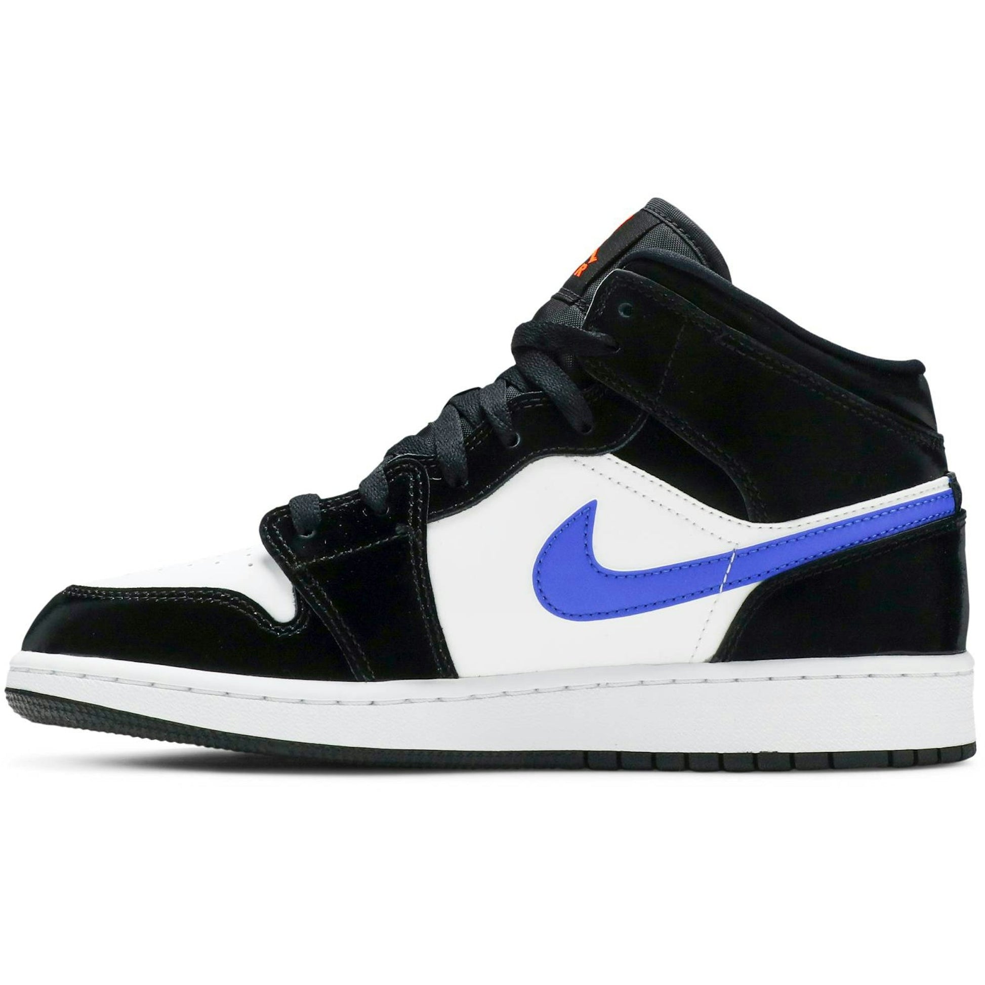 ( Grade School ) Air Jordan 1 Mid 'Black Racer Blue' 554725-084