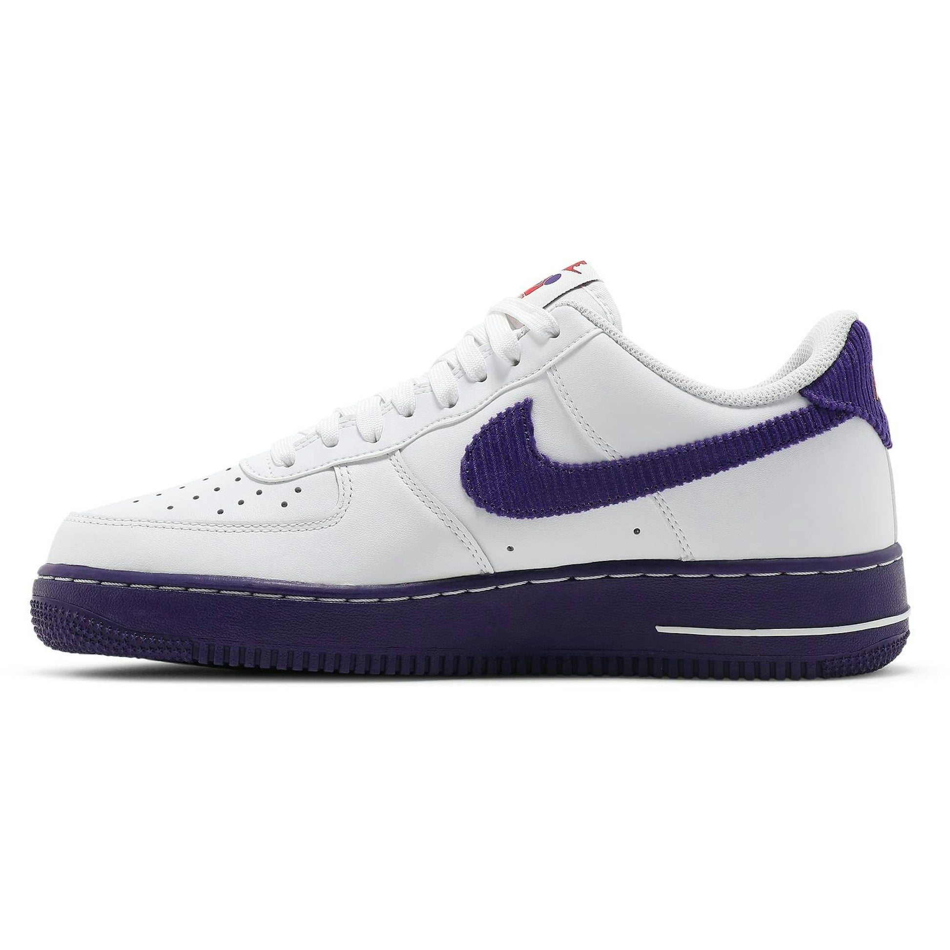 Nike Air Force 1 07 LV8 EMB White Court Purple DB0264-100