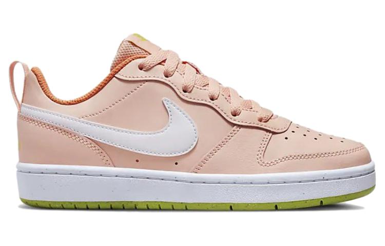 ( Youth ) Nike Court Borough Low 2 Pink White BQ5448-800