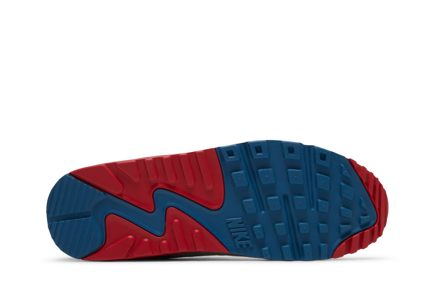 Nike Air Max 90 'Athletic Club White Red Blue' DQ8235-001