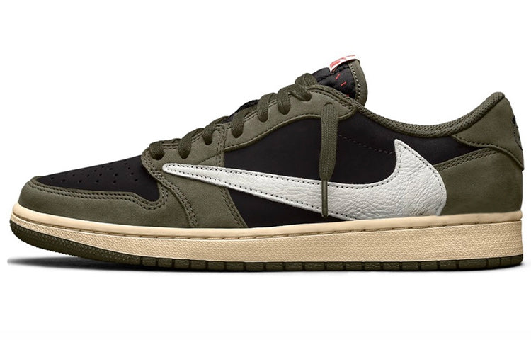 Travis Scott X Air Jordan 1 Low OG SP 'Black Olive' DM7866-002