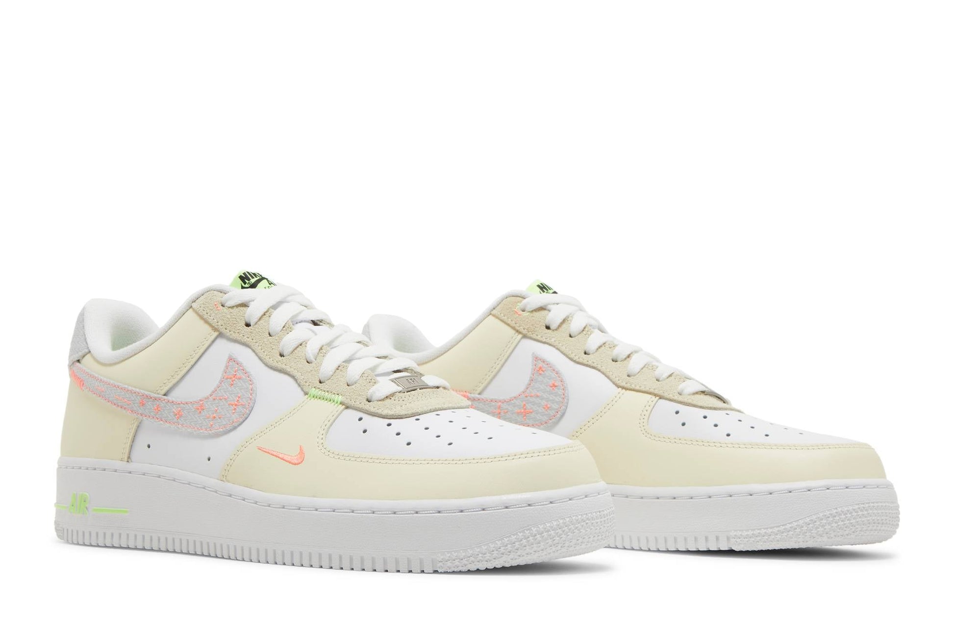 Nike Air Force 1 07 LV8 Just Stitch It – White Shade Green FB1852-111