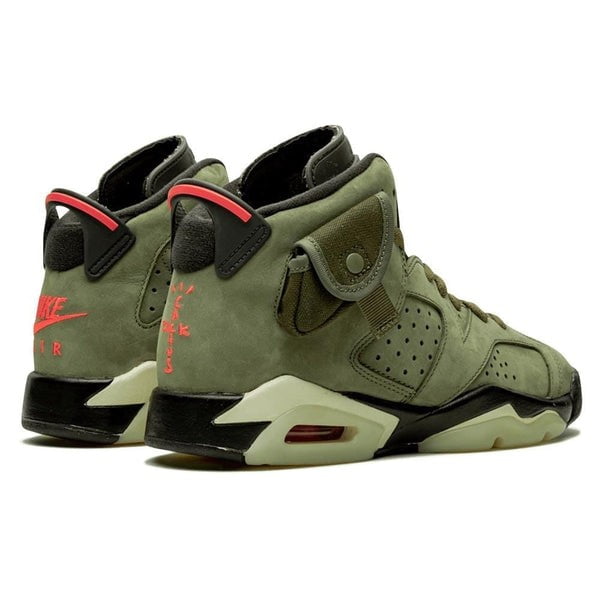 Travis Scott X Air Jordan 6 Olive GS