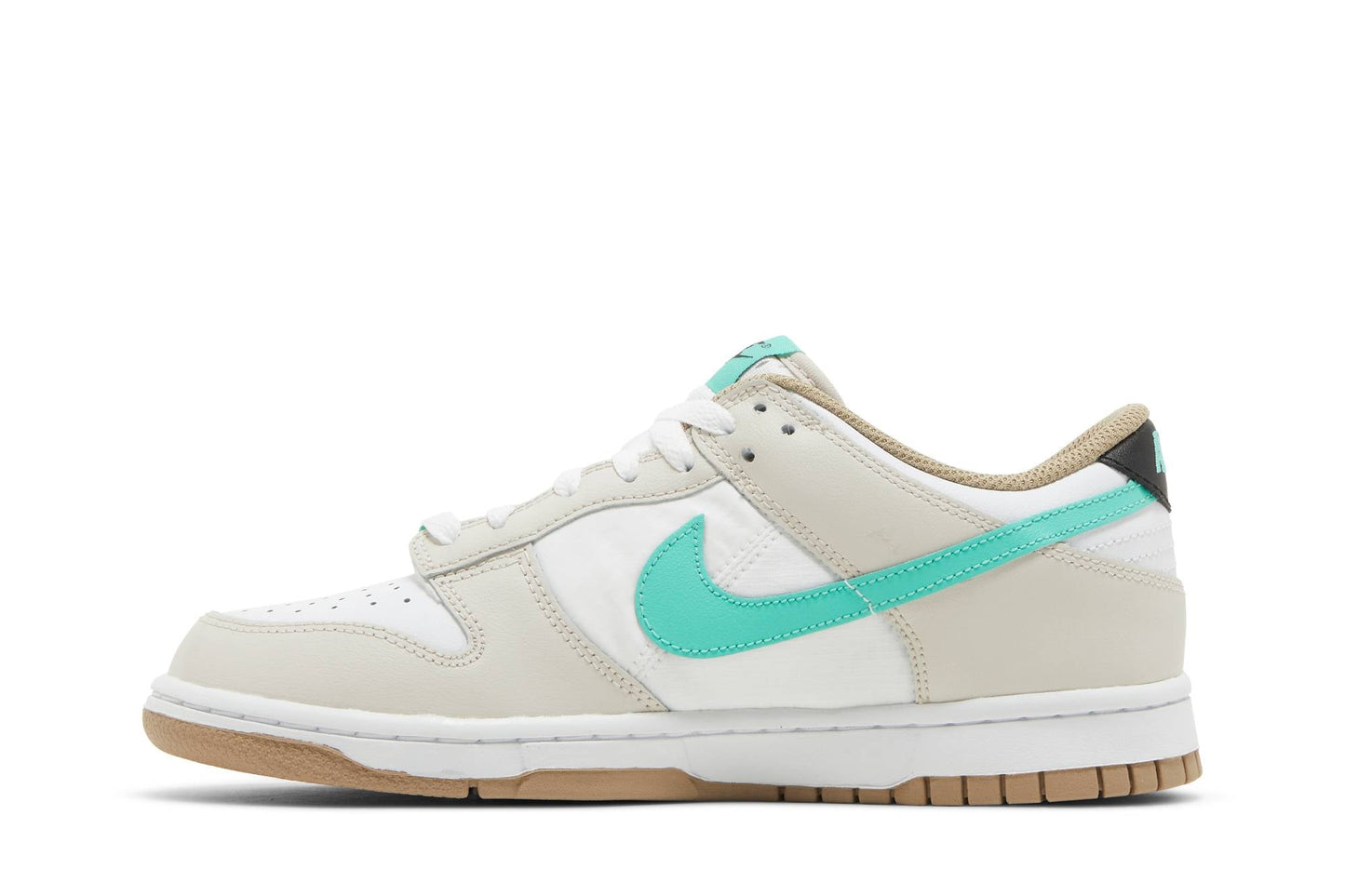 ( Grade School ) Nike Dunk Low 'Split Seam White Tan Mint' DX6063-131