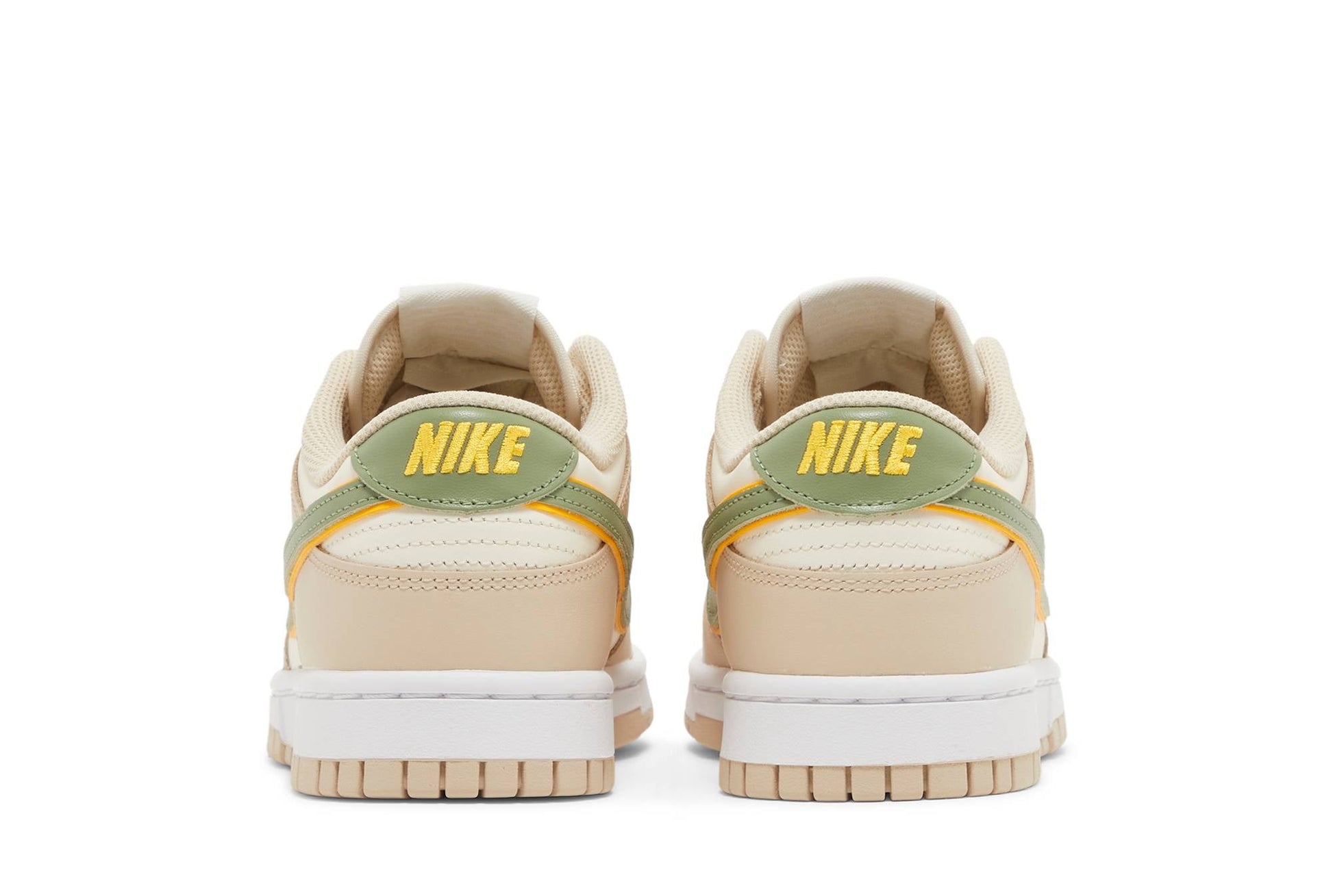 ( Women ) Nike Dunk Low Pale Ivory Oil Green FQ6869-131