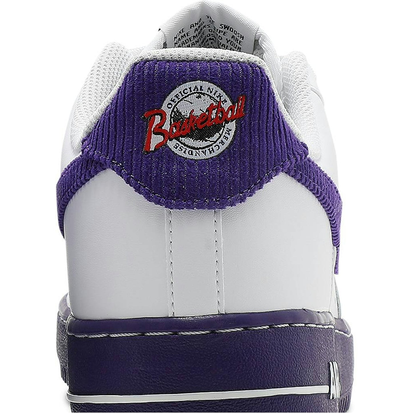 Nike Air Force 1 07 LV8 EMB White Court Purple DB0264-100
