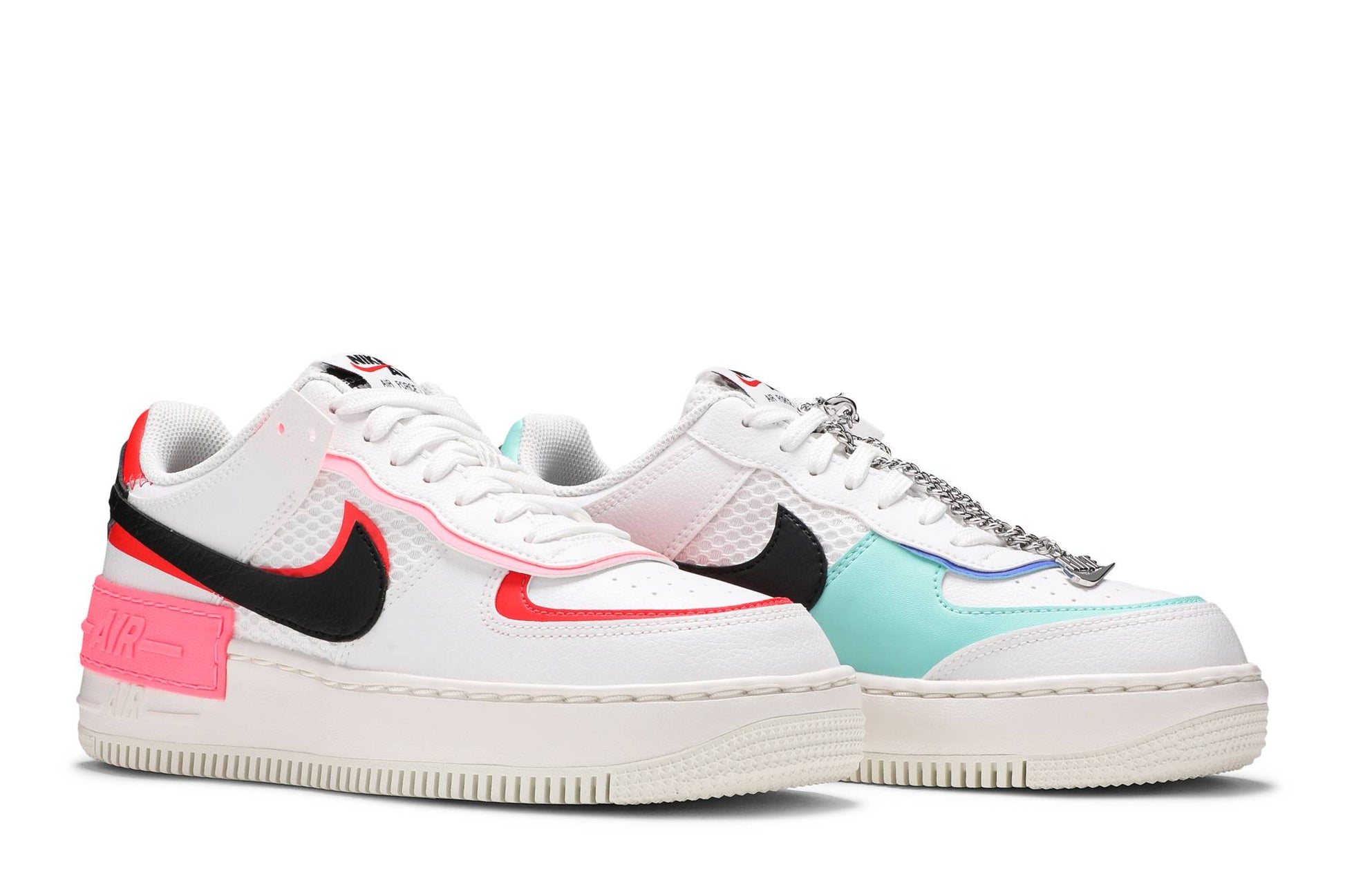 ( Women ) Nike Air Force 1 Shadow White Multi-Color DH1965-100