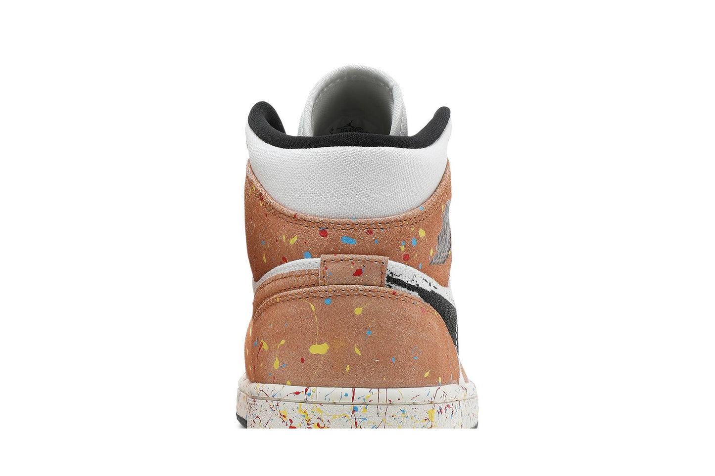 Air Jordan 1 Mid SE 'Brushstroke Paint Splatter' DA8005-100