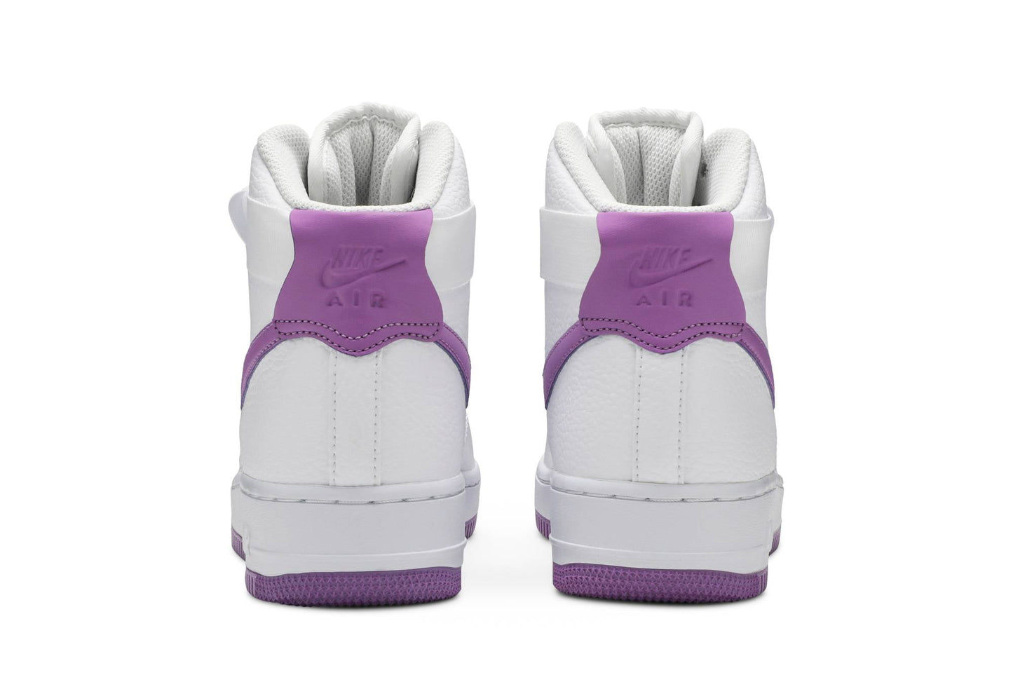 ( Women ) Nike Air Force 1 High White Dark Orchid 334031-112