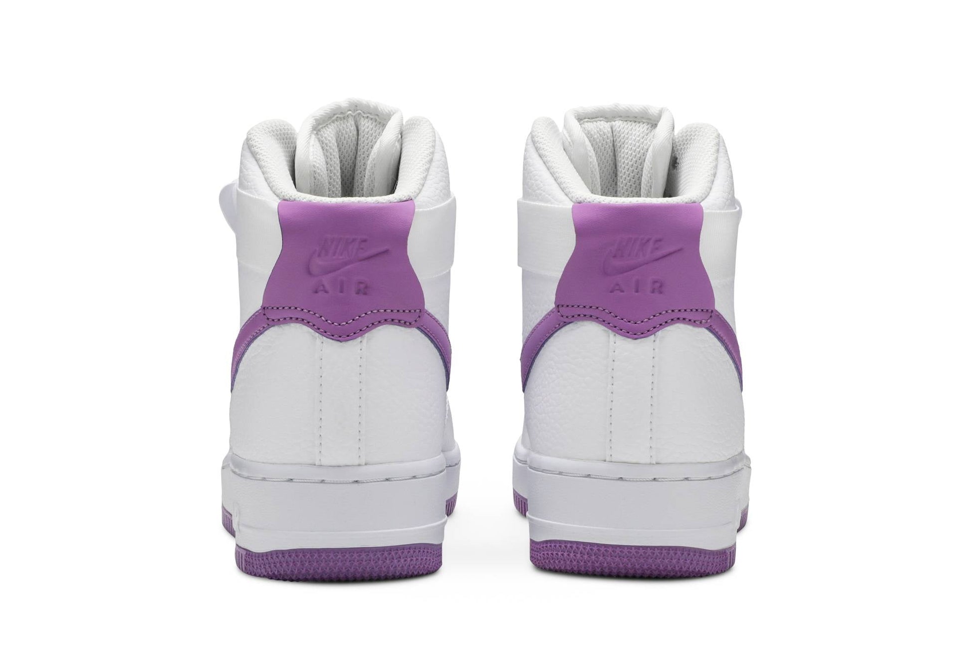 ( Women ) Nike Air Force 1 High White Dark Orchid 334031-112