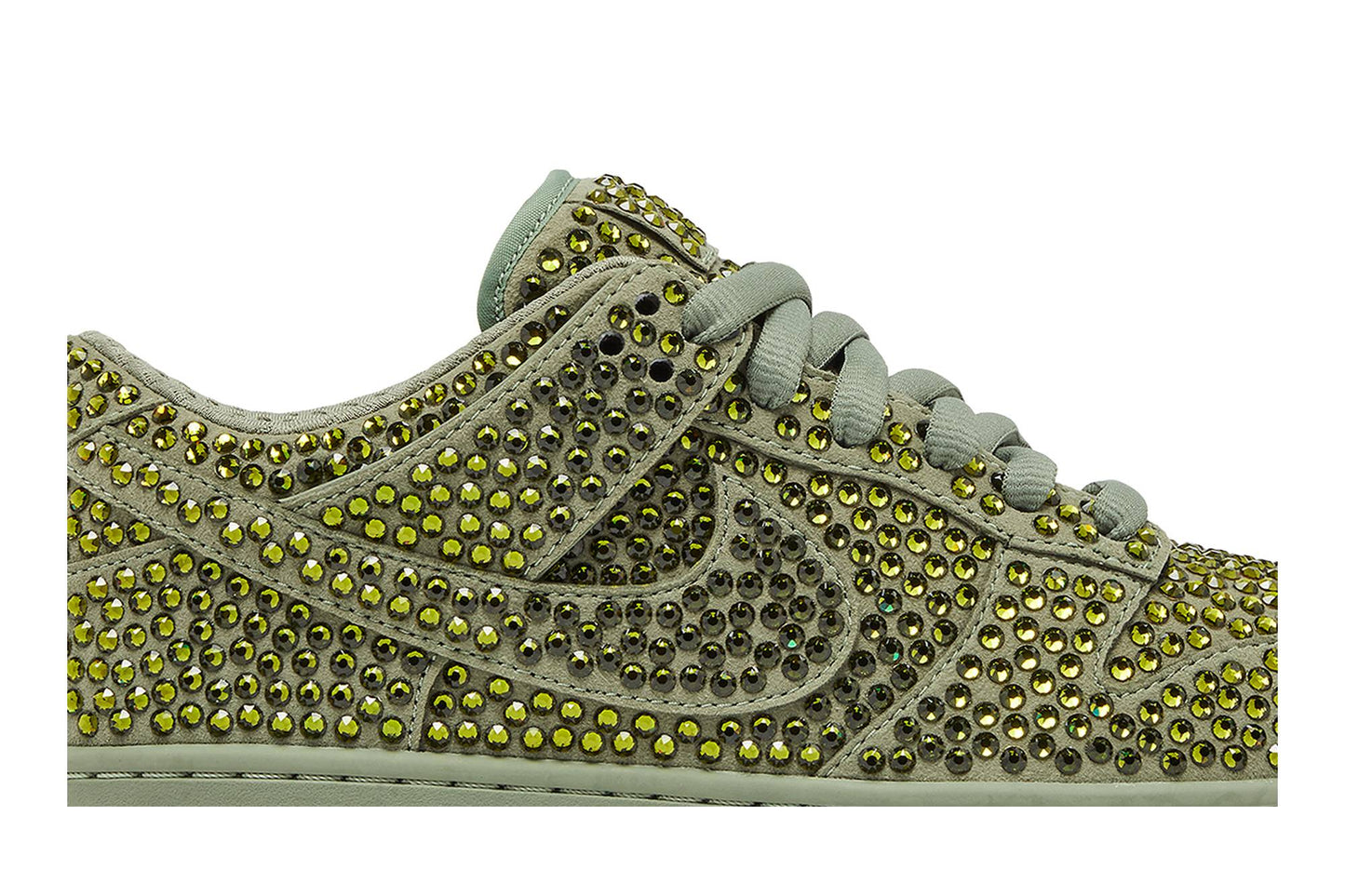 Cactus Plant Flea Market X Swarovski X Nike Dunk Low Spiral Sage CZ2670-300