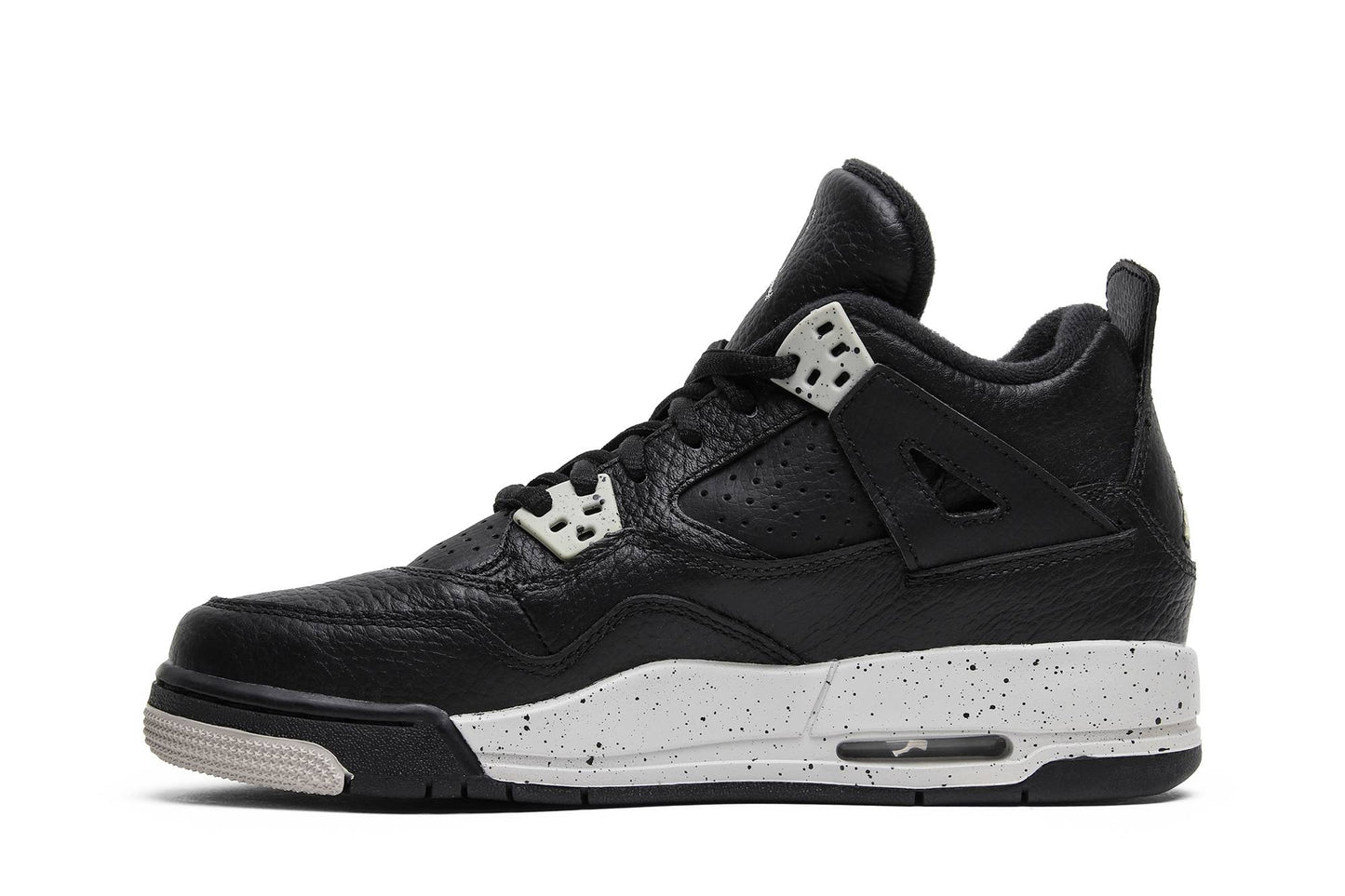 ( Grade School ) Air Jordan 4 Retro LS 2015 Oreo 408452-003