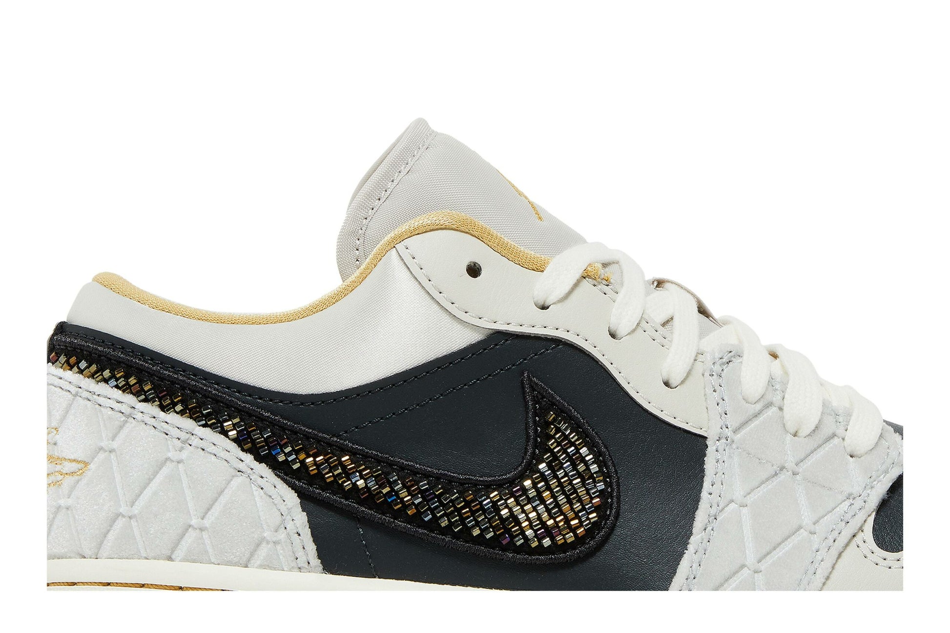 Air Jordan 1 Low 'Beaded Swoosh' DV1762-001