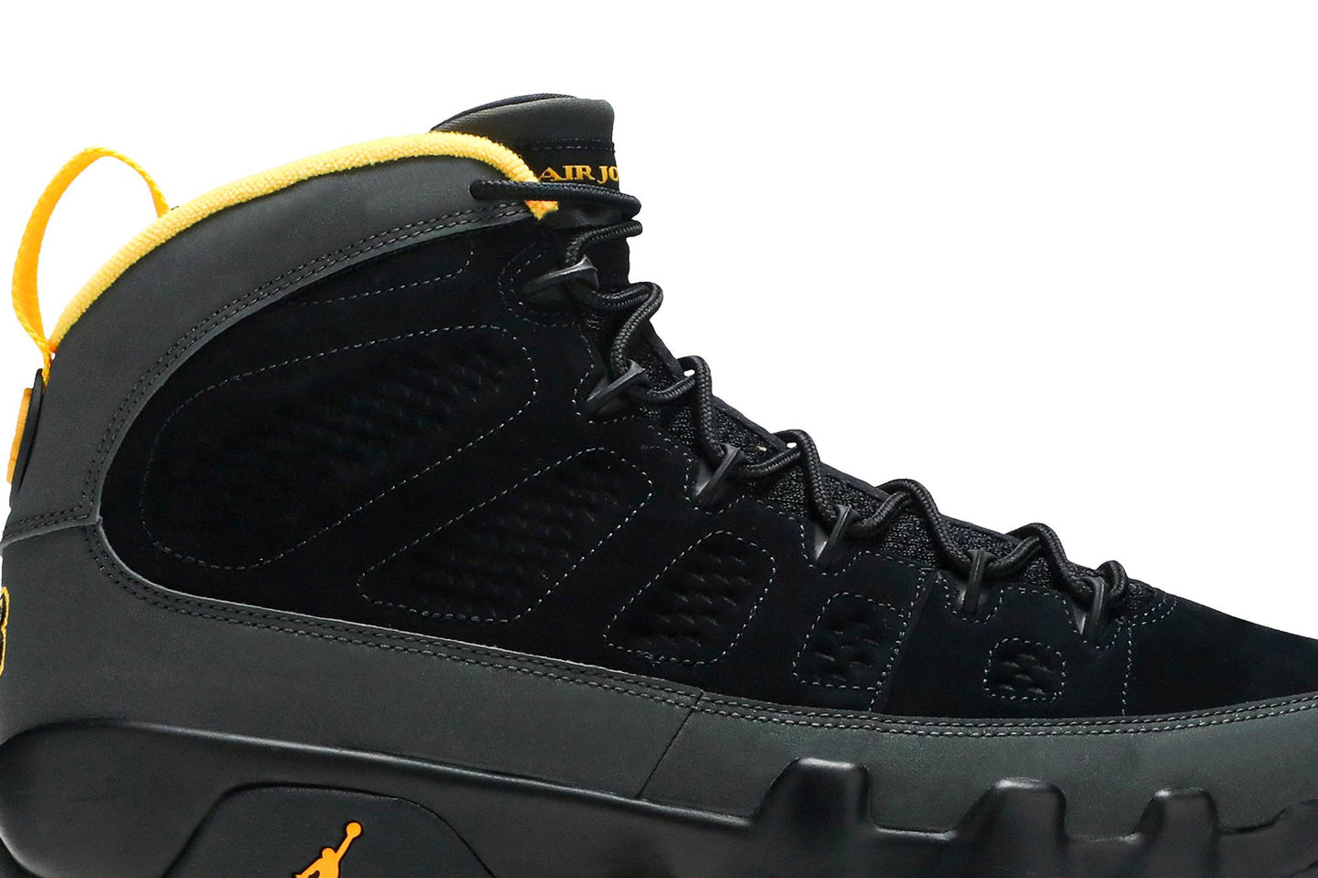 Air Jordan 9 Retro Dark Charcoal University Gold CT8019-070