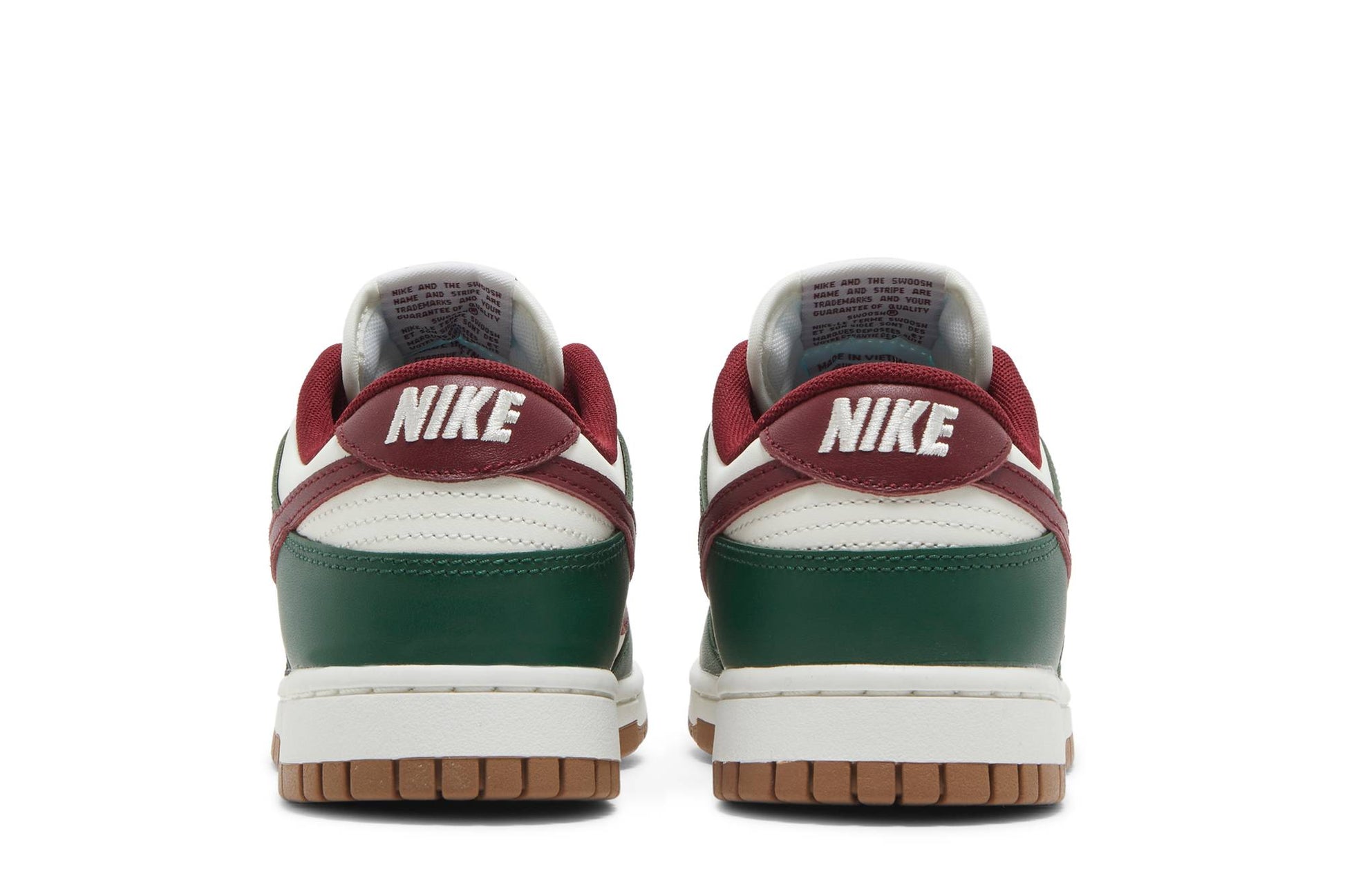 Nike Dunk Low Gorge Green Team Red FB7160-161