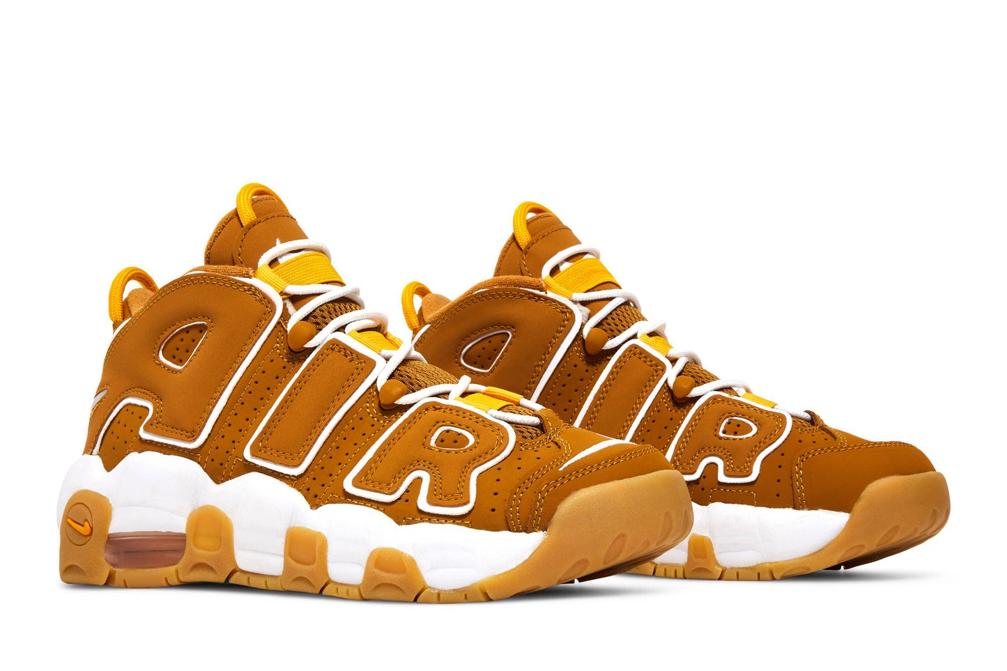 ( Grade School ) Nike Air More Uptempo Wheat DQ4713-700