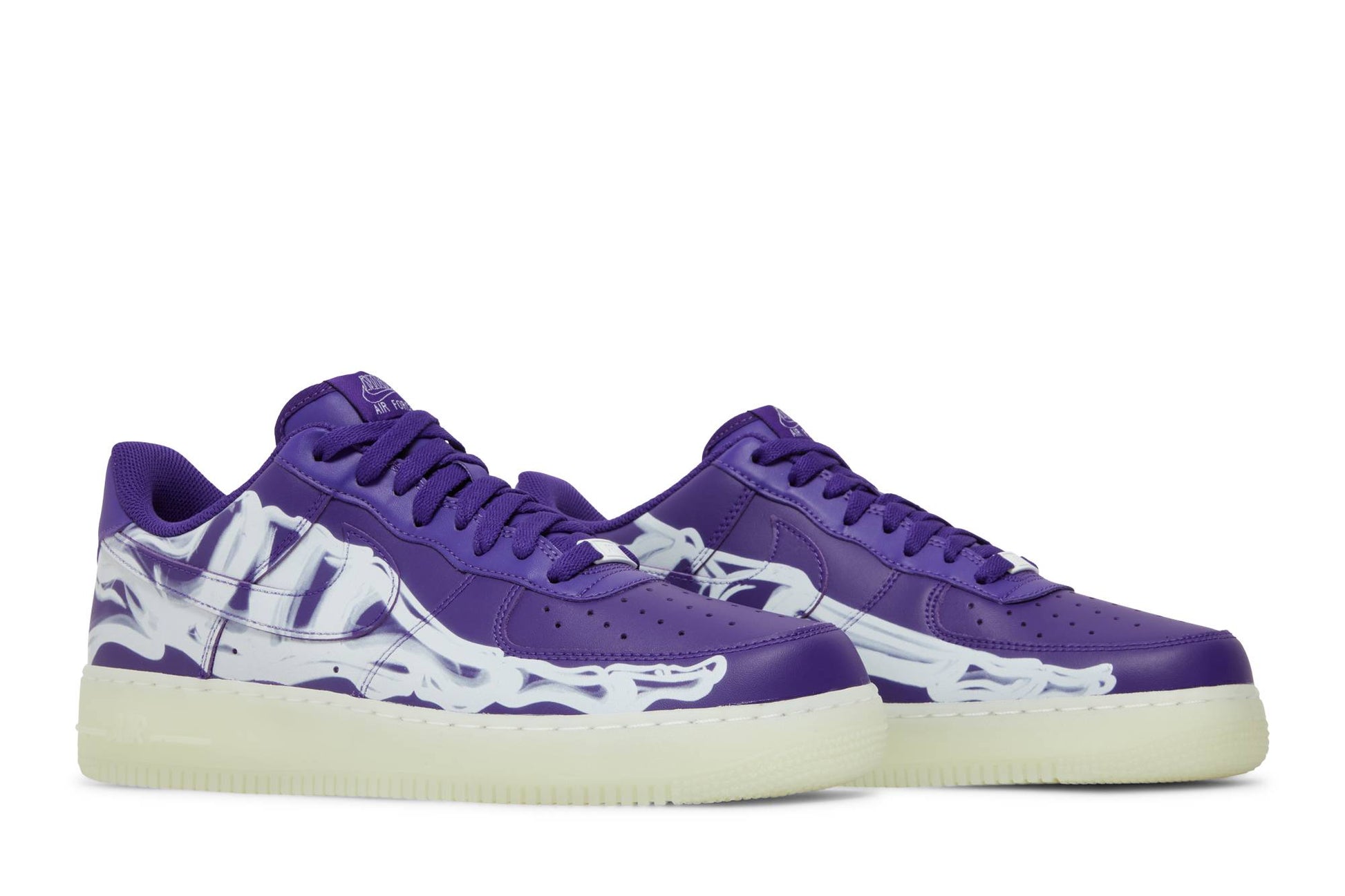 Nike Air Force 1 Low 'Purple Skeleton' CU8067-500
