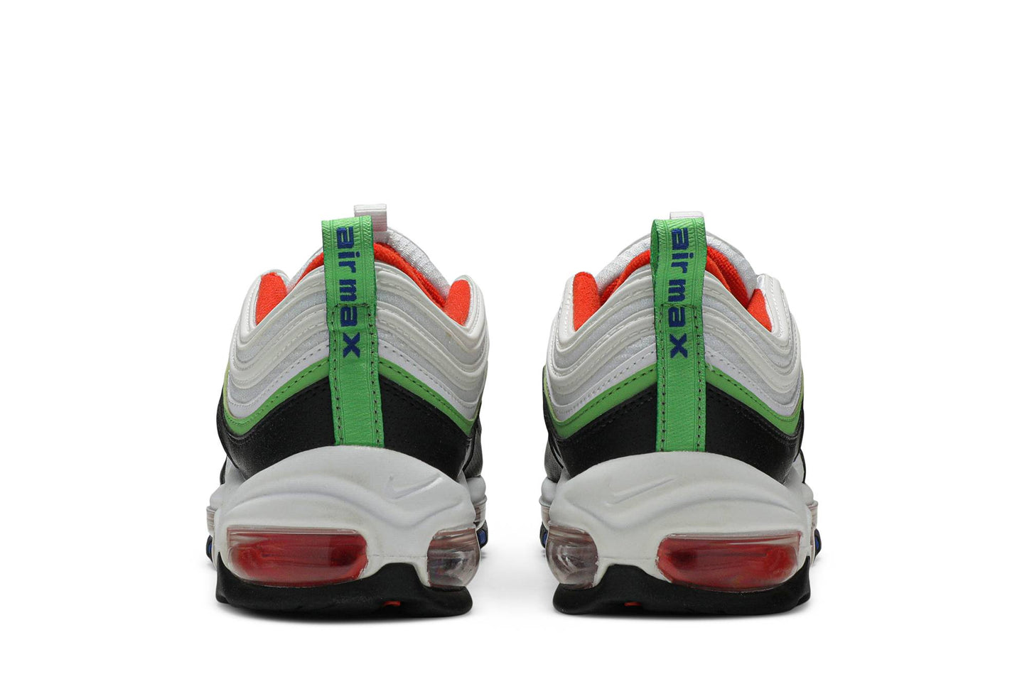 ( Youth ) Nike Air Max 97 White Royal Green Nebula 921522-105