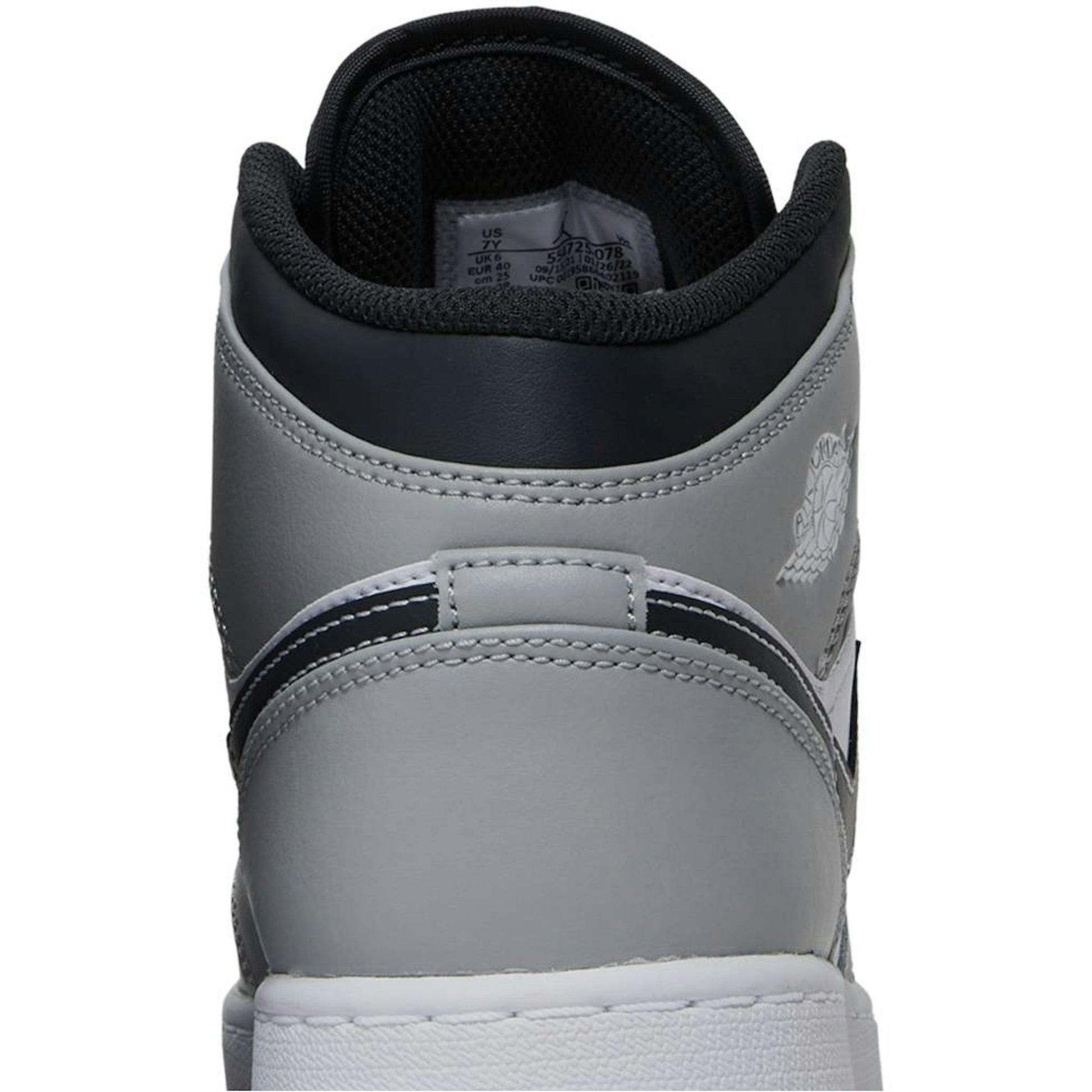 ( Grade School ) Air Jordan 1 Mid Greyscale 554725-078