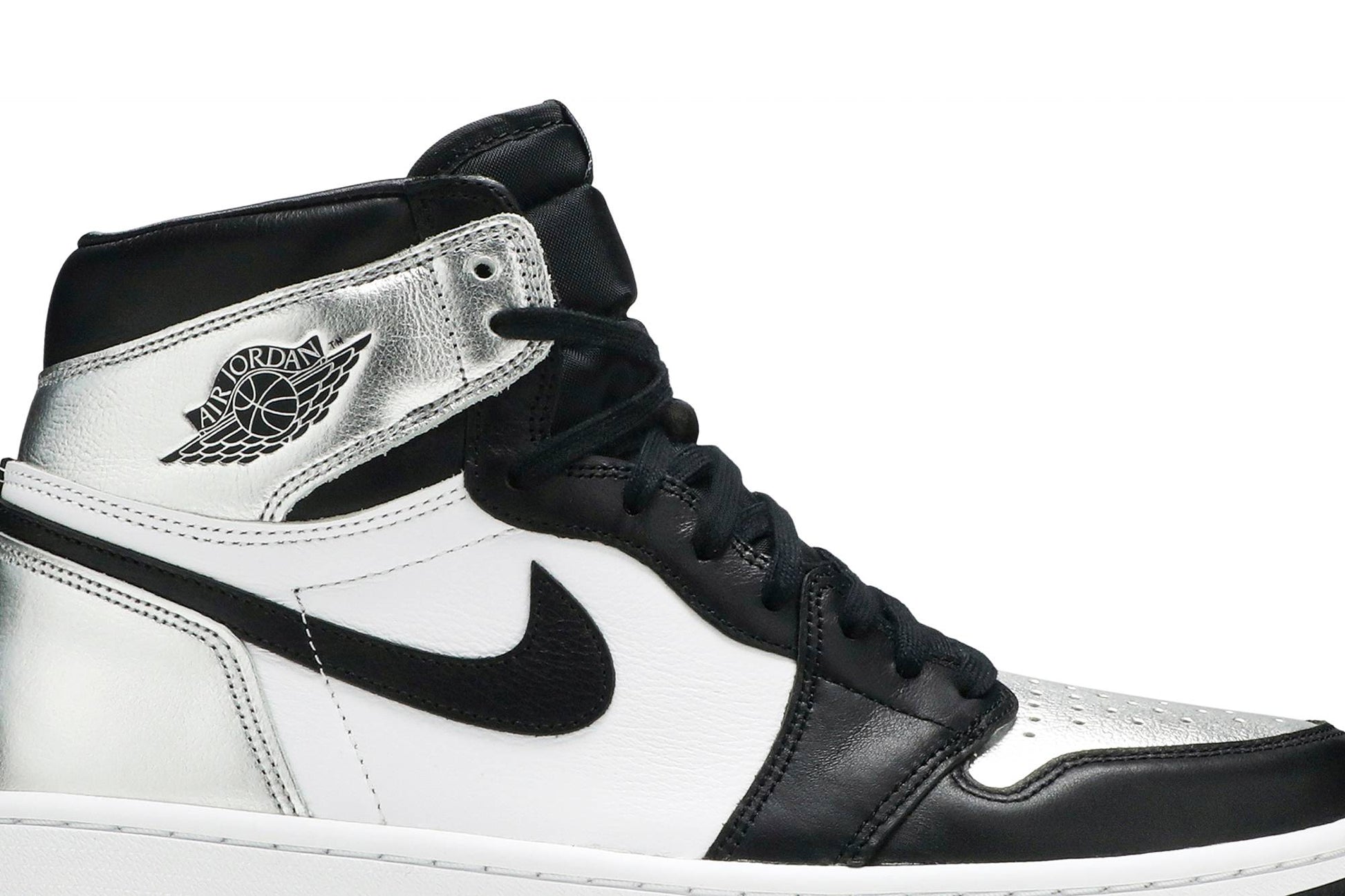( Women ) Air Jordan 1 Retro High OG 'Silver Toe' CD0461-001