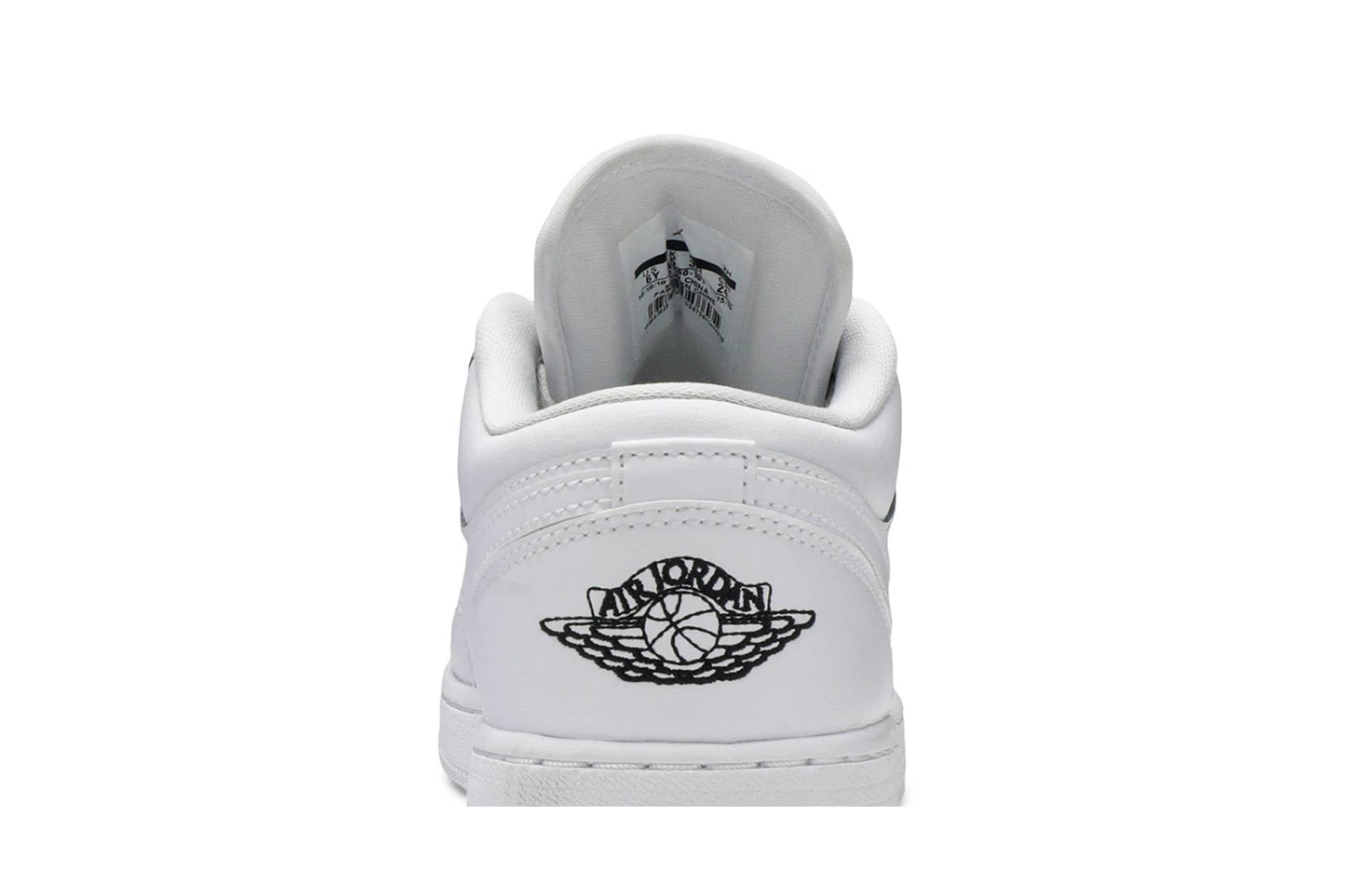 ( Grade School ) Air Jordan 1 Low White Black 553560-101
