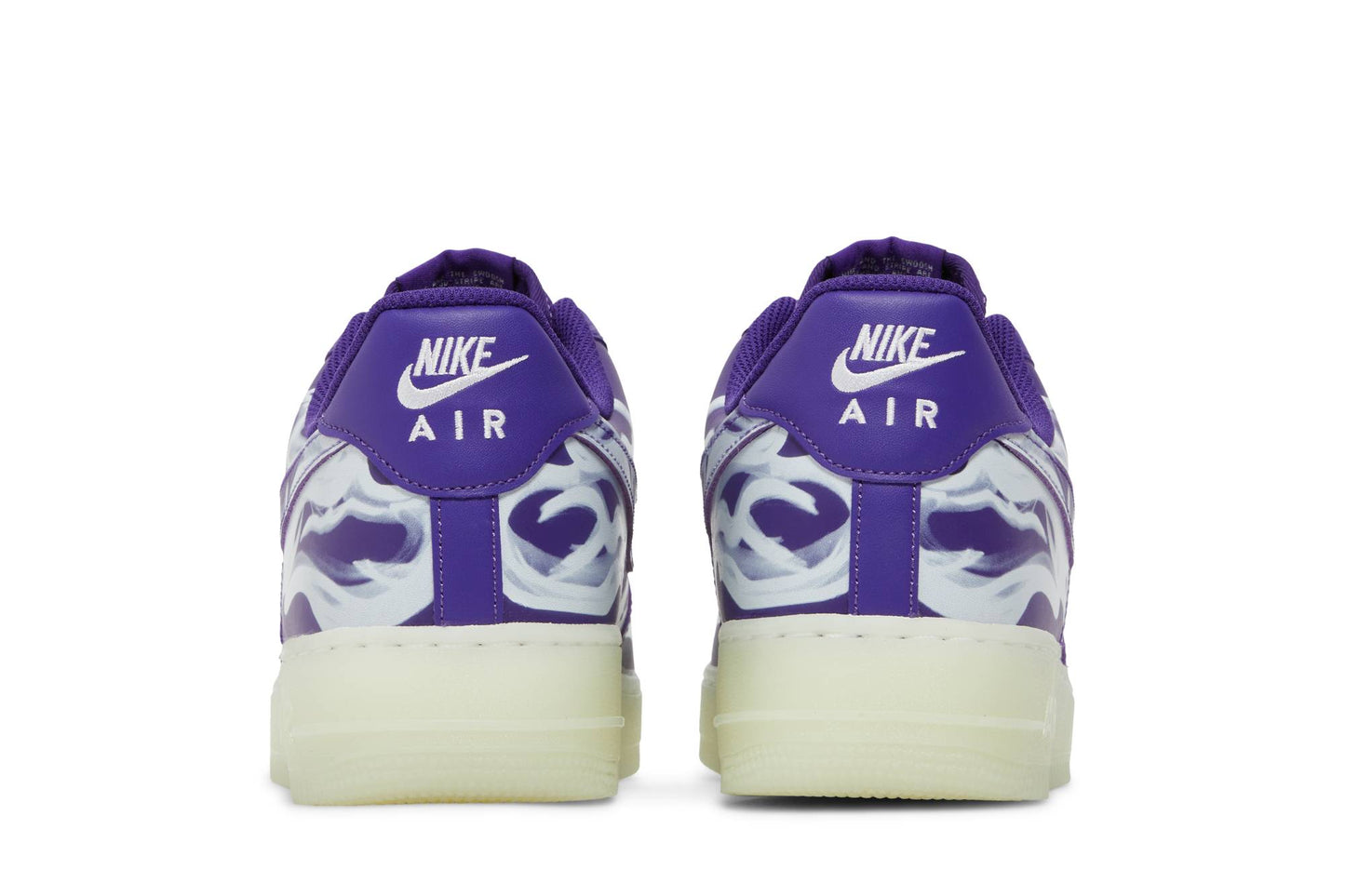 Nike Air Force 1 Low 'Purple Skeleton' CU8067-500