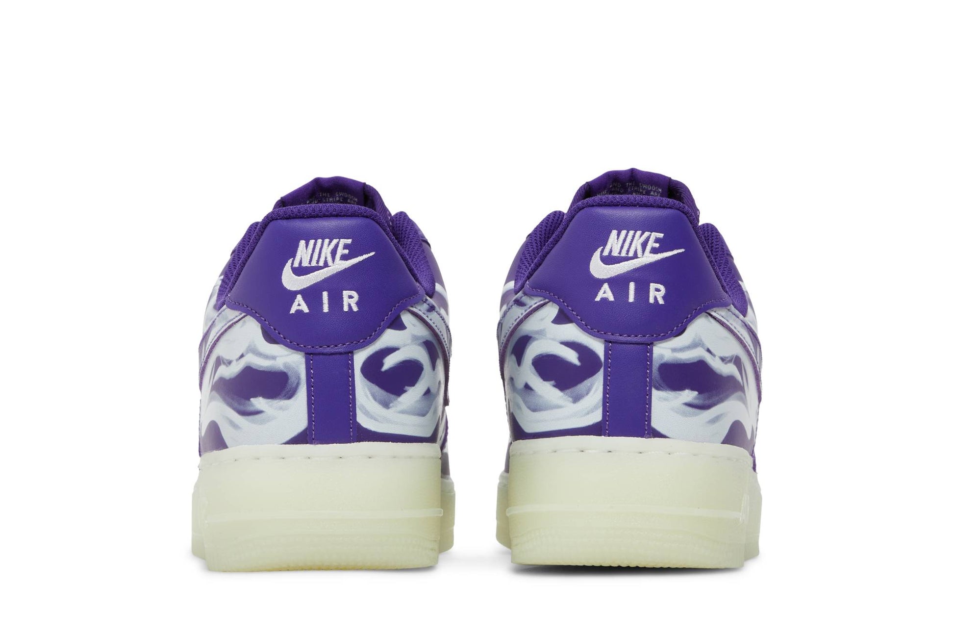 Nike Air Force 1 Low 'Purple Skeleton' CU8067-500
