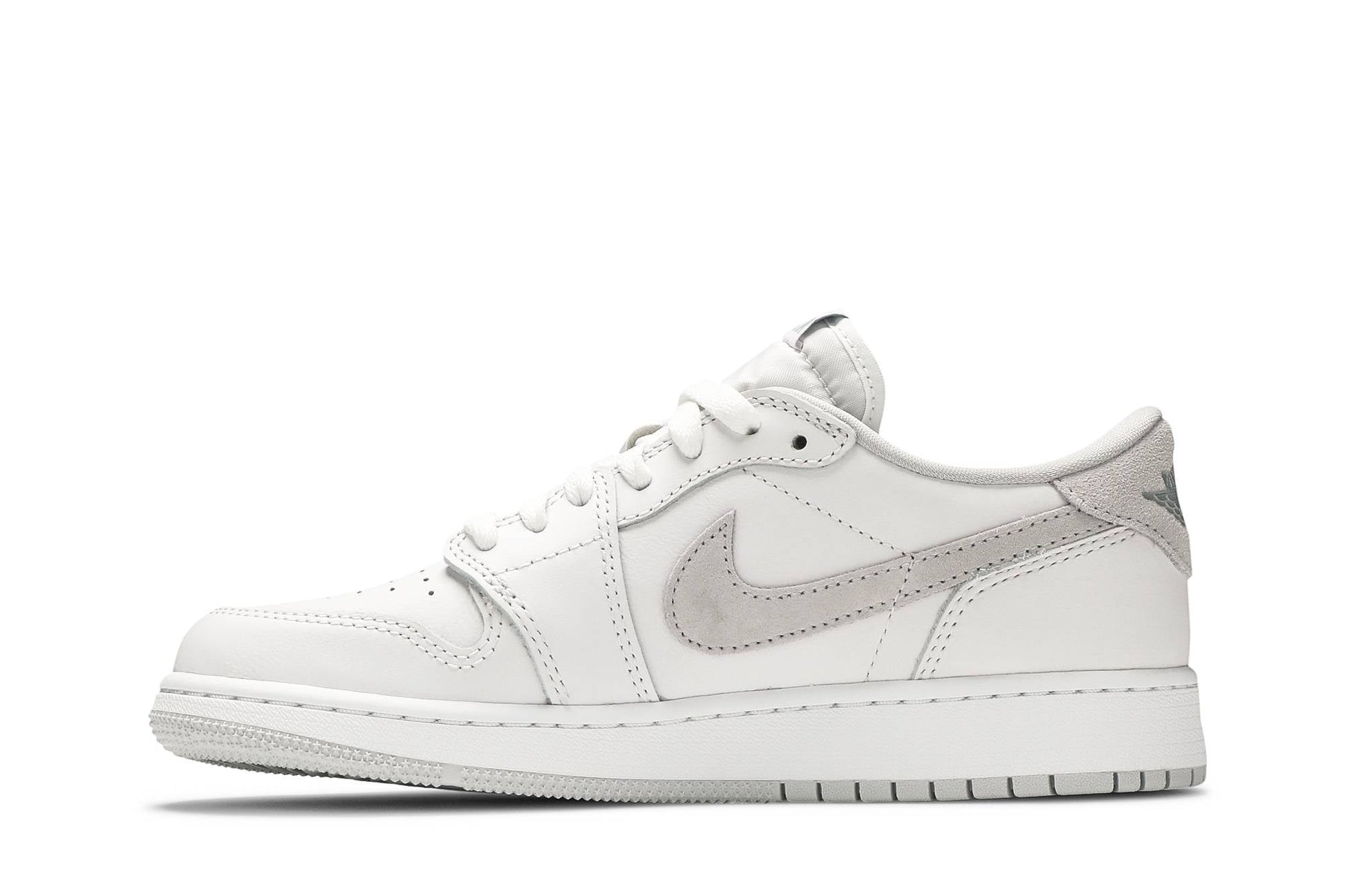 ( Grade School ) Air Jordan 1 Retro Low OG Neutral Grey 2021 CZ0858-100