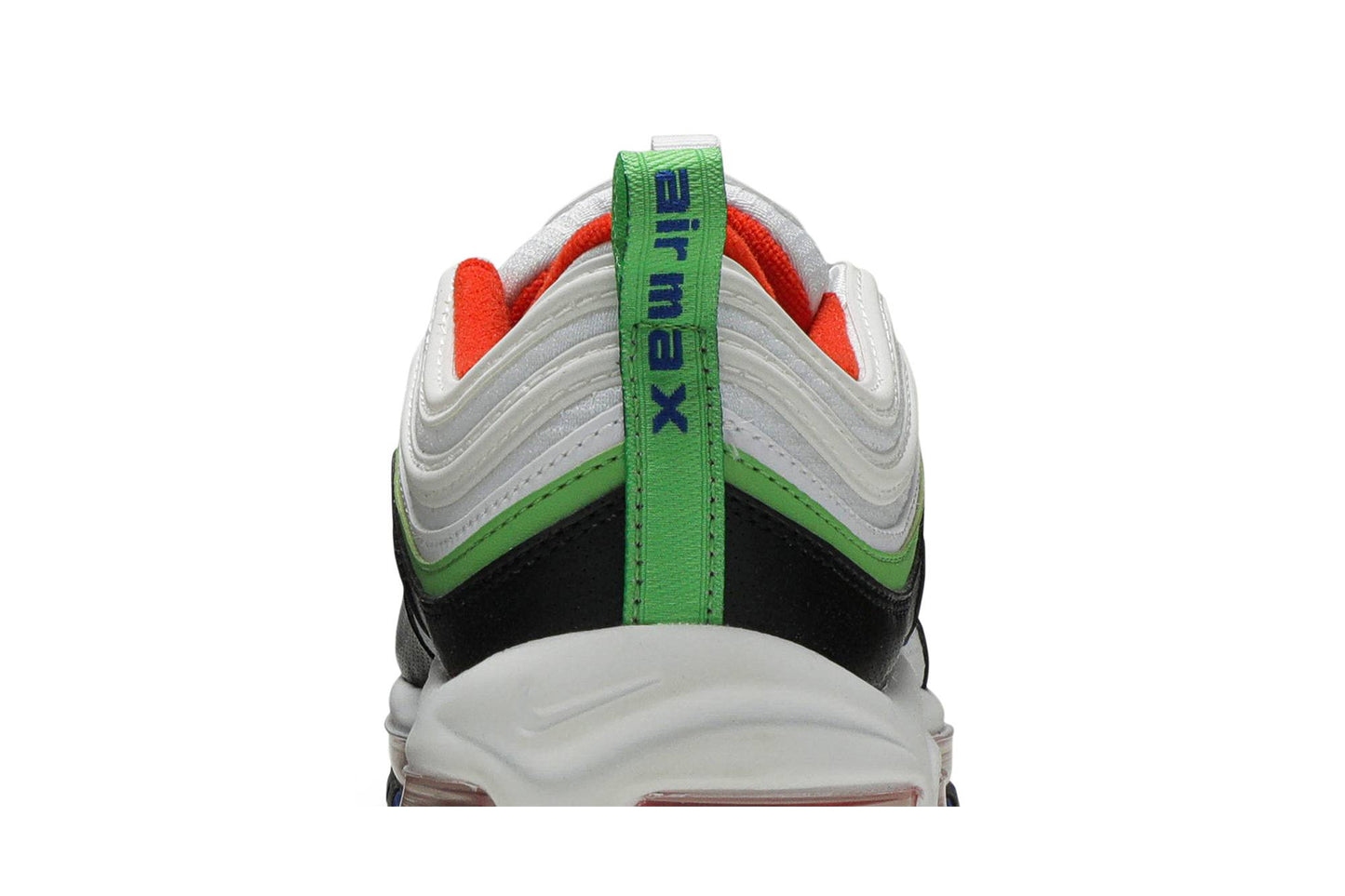 ( Youth ) Nike Air Max 97 White Royal Green Nebula 921522-105