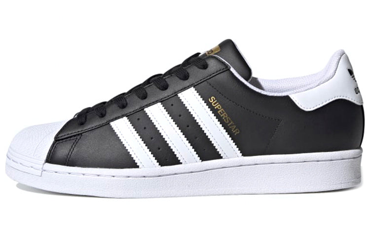 Adidas Originals Superstar Shoes 'Black White Gold' FX2331