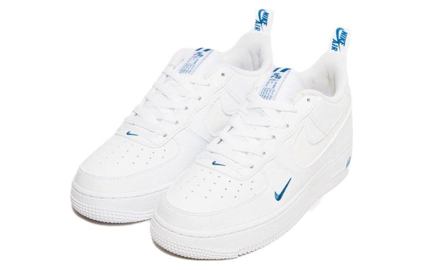( Youth ) Nike Air Force 1 Low LV8 White Blue FB8034-100