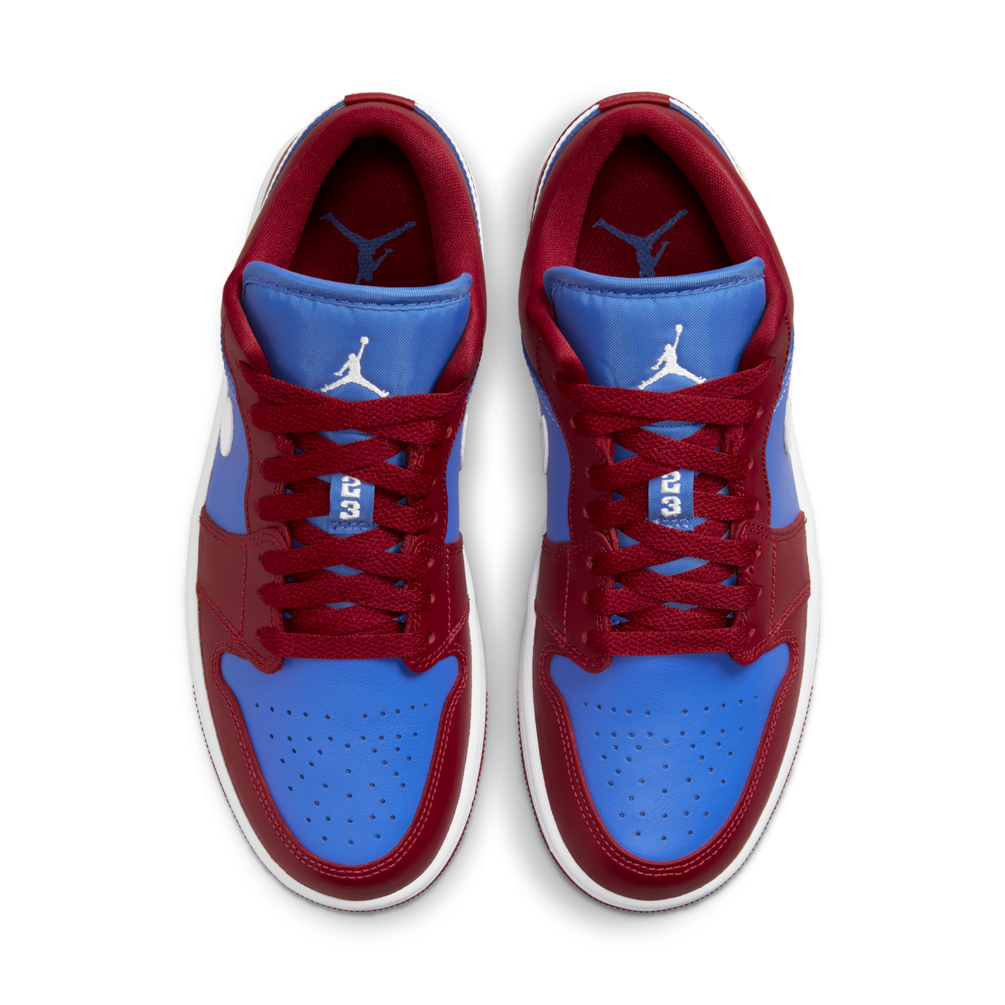 ( Women ) Air Jordan 1 Low 'Deep Red Blue' DC0774-604